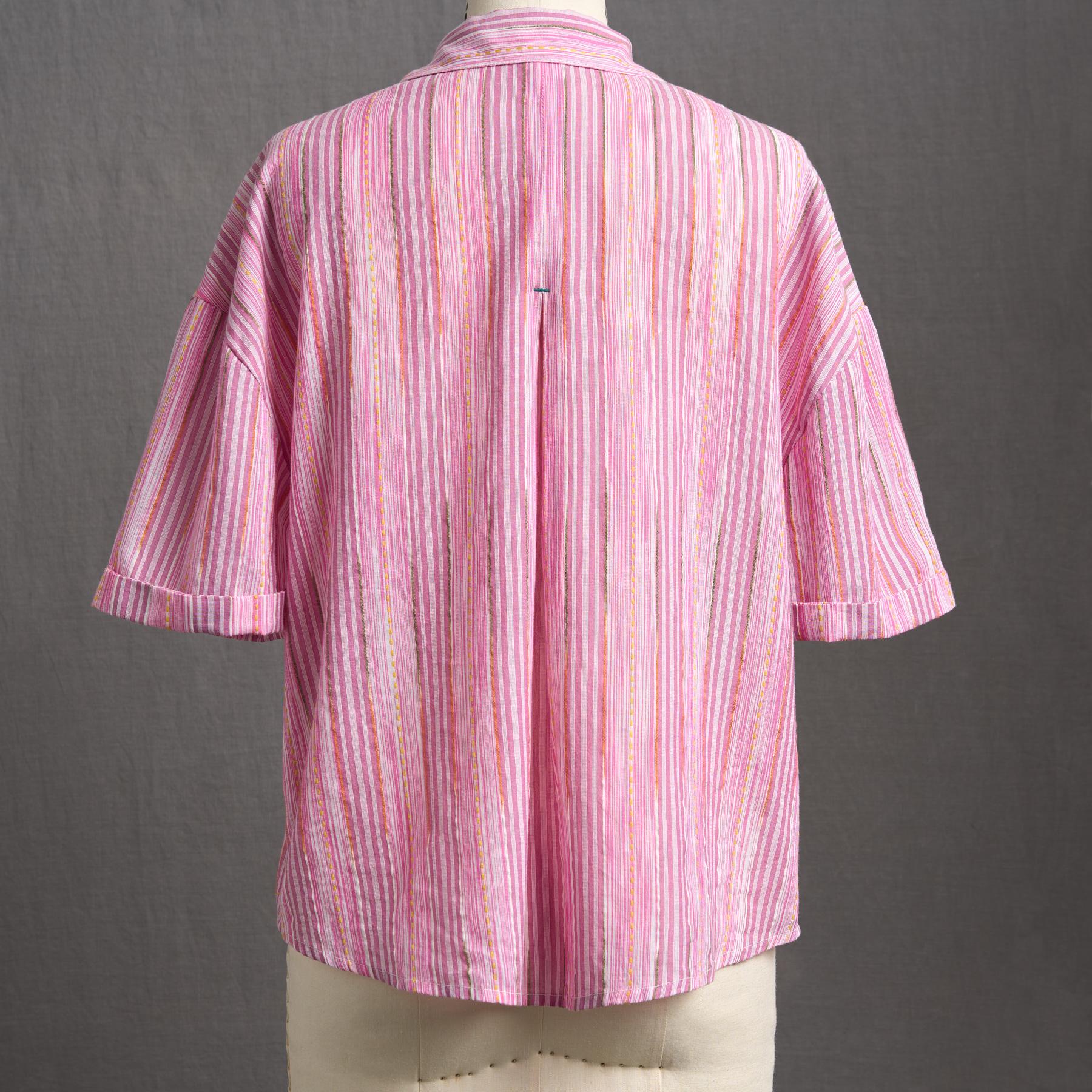 Mara Stripe Camp Shirt