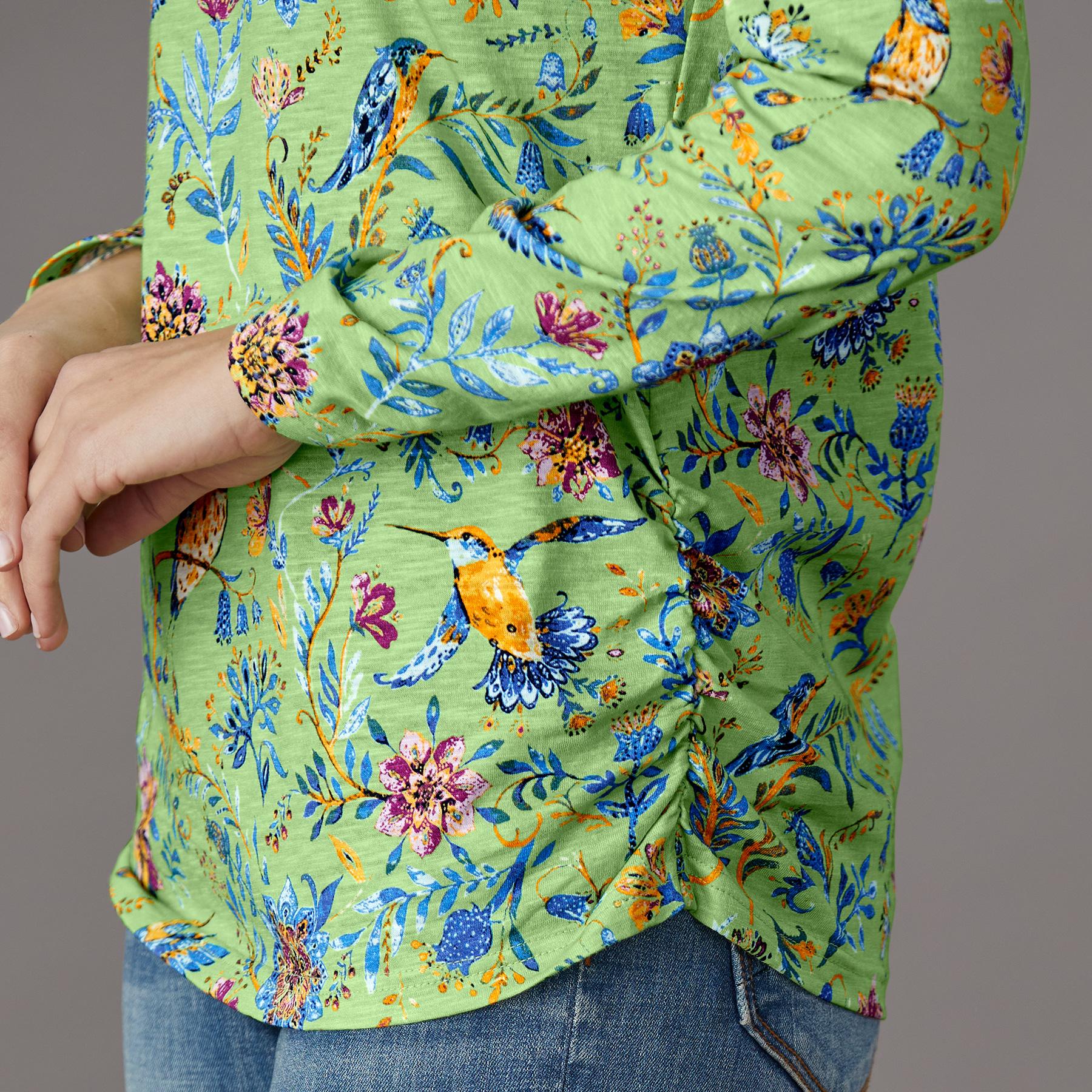 Floral Symphony Tee, Petite