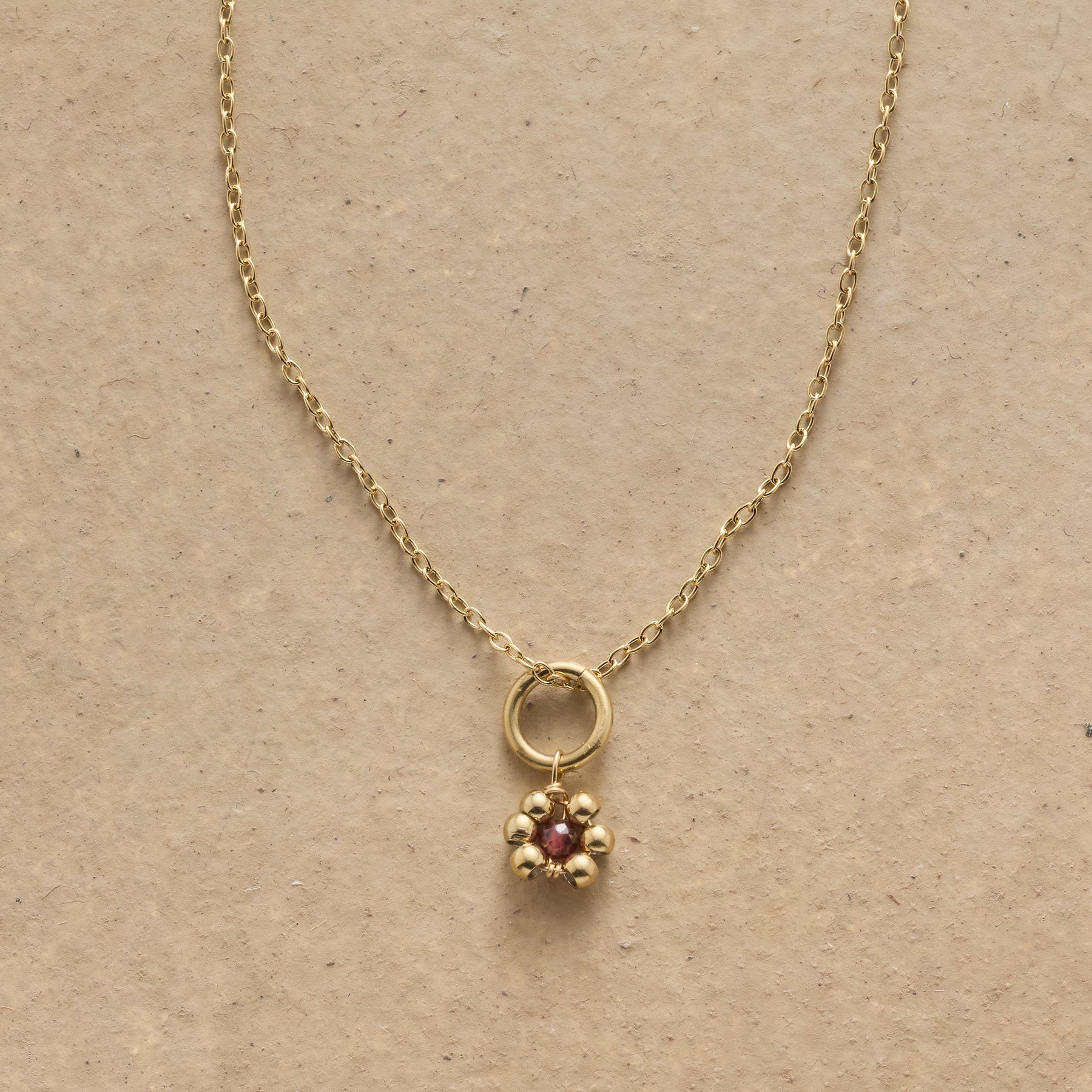 Oleaster Birthstone Charm