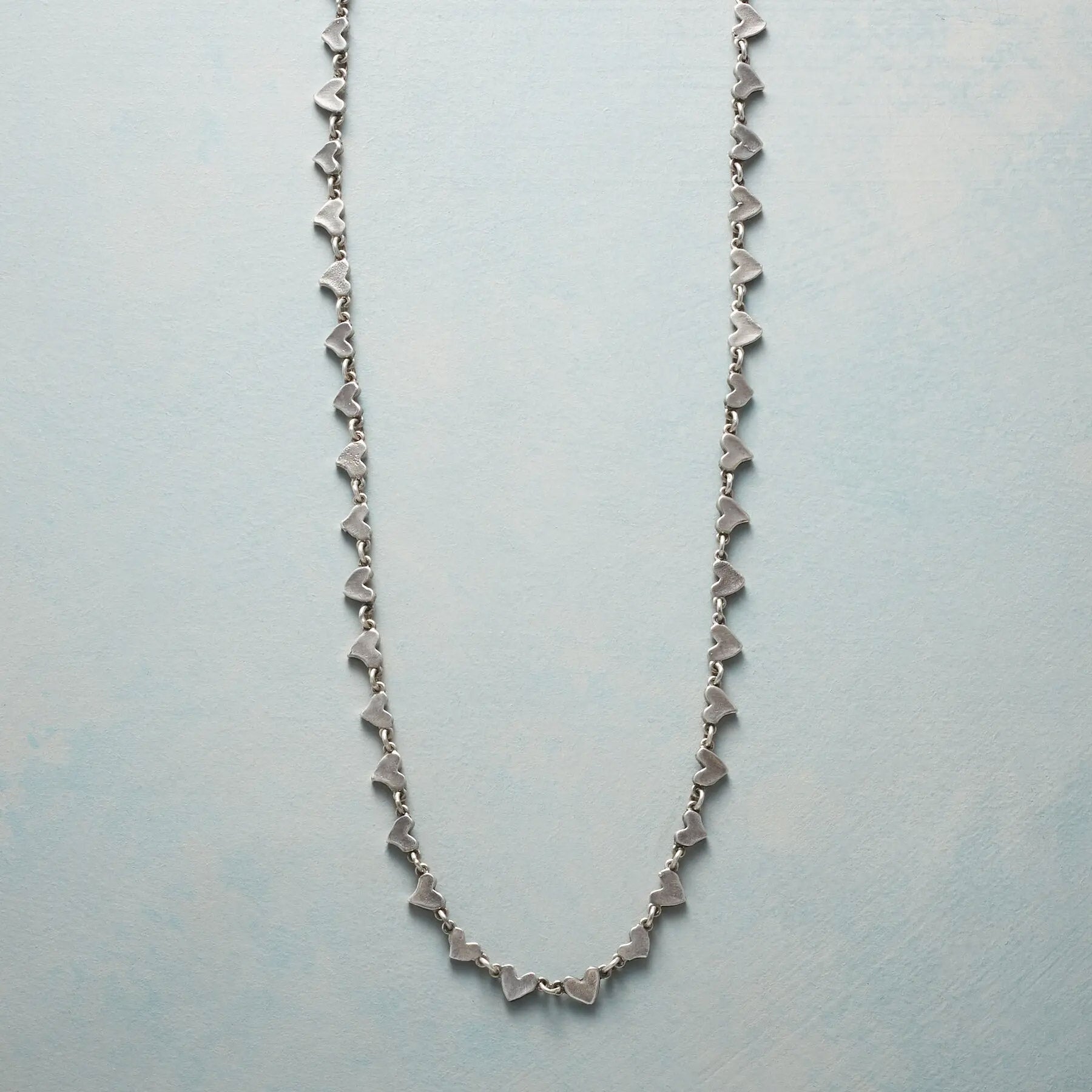 Sterling Chain Of Hearts Necklace | Sundance Outlet