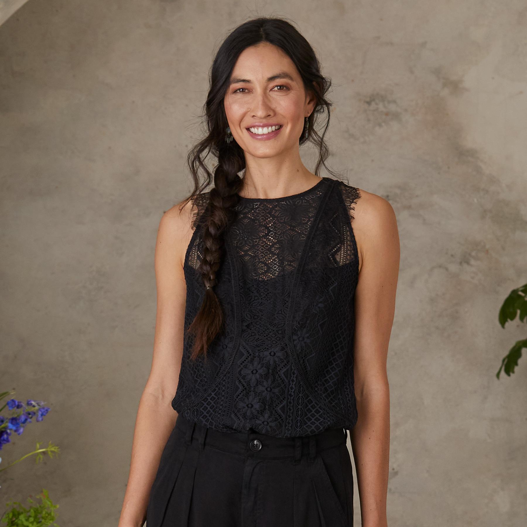 Calais Lace Top, Petite