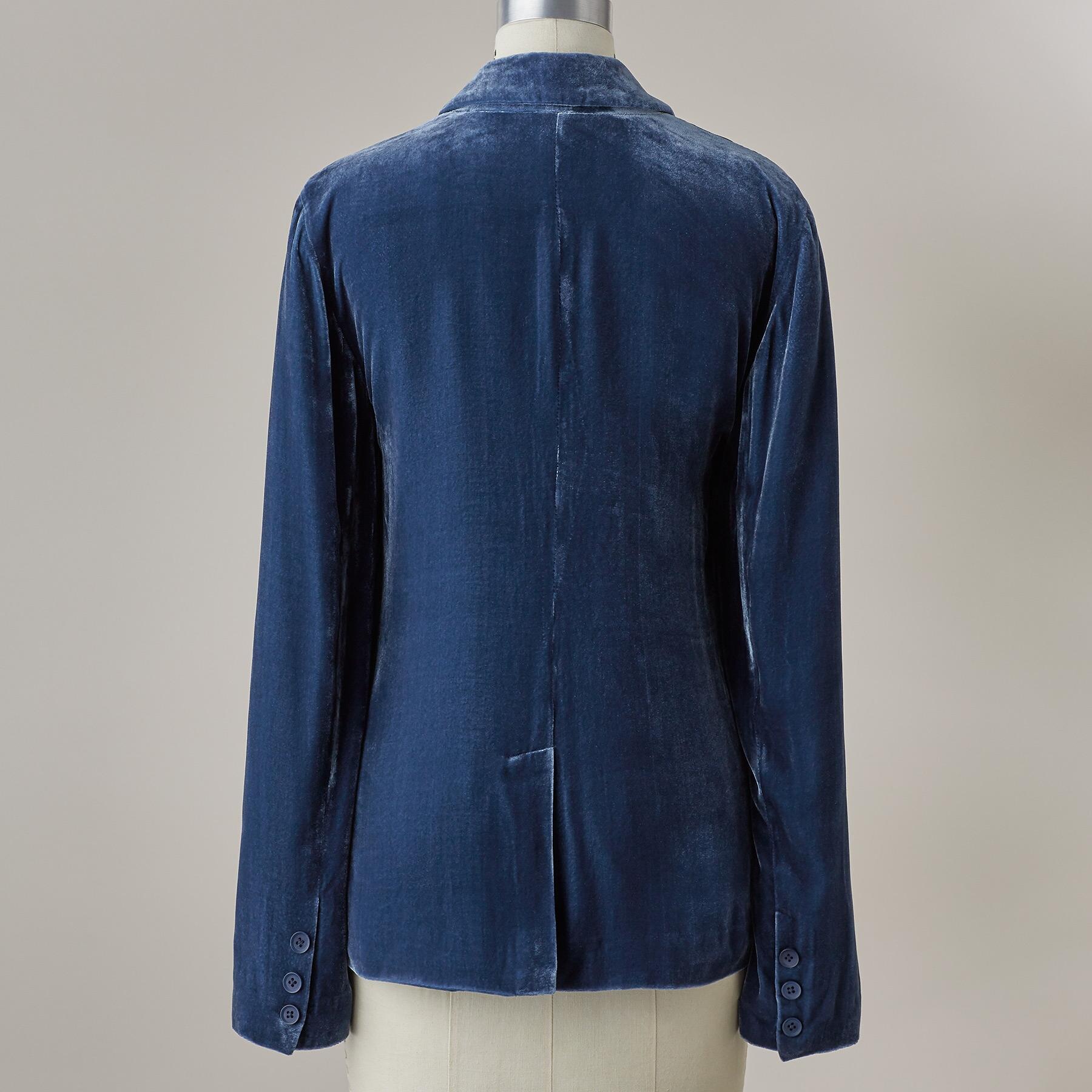 Sofia Velvet Blazer Petite | Sundance Outlet