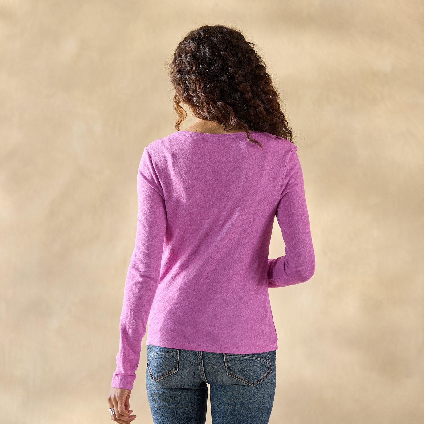 Ultimate Airy Slub Crewneck, Petite | Sundance Outlet