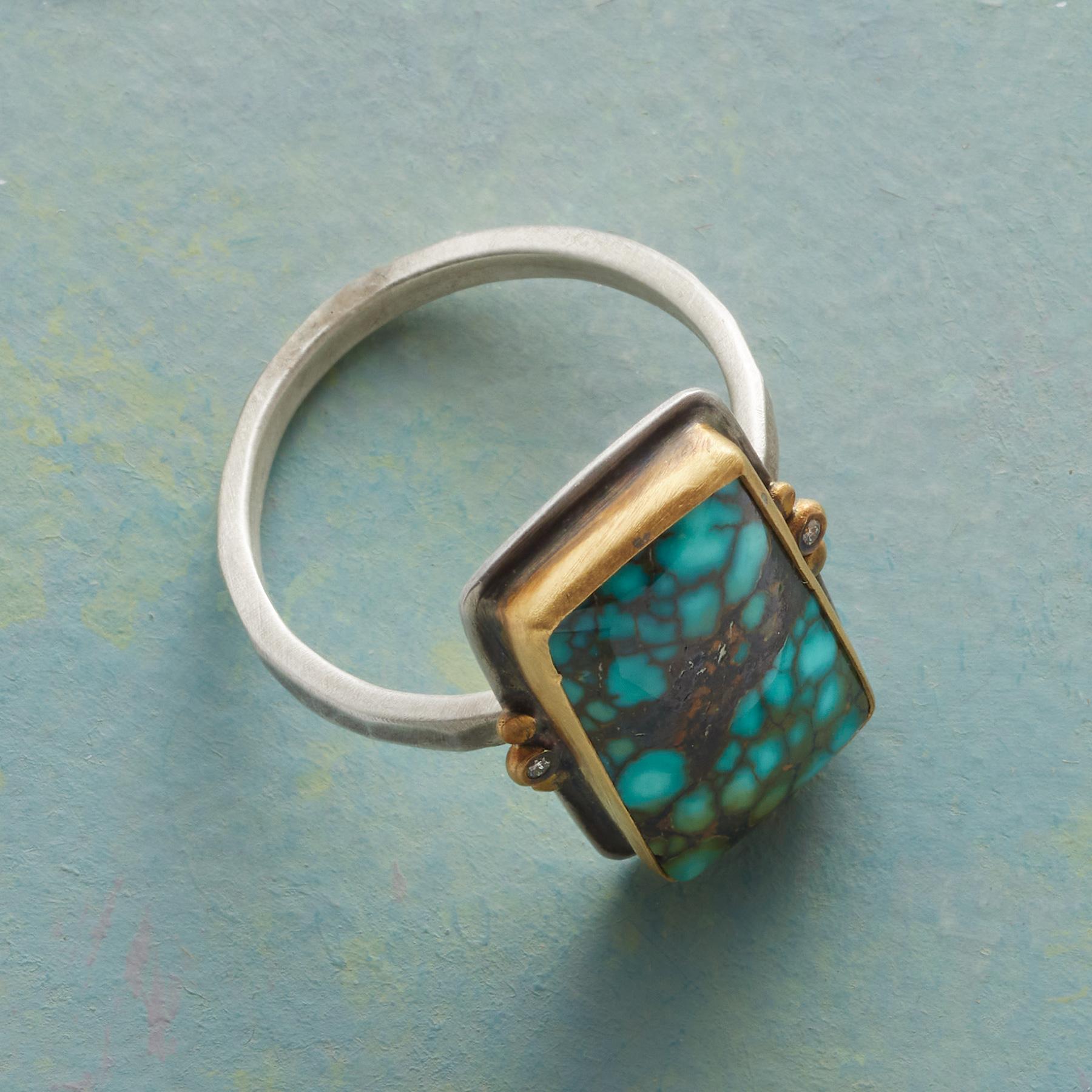 Twinkling Turquoise Ring - Sundance Catalog