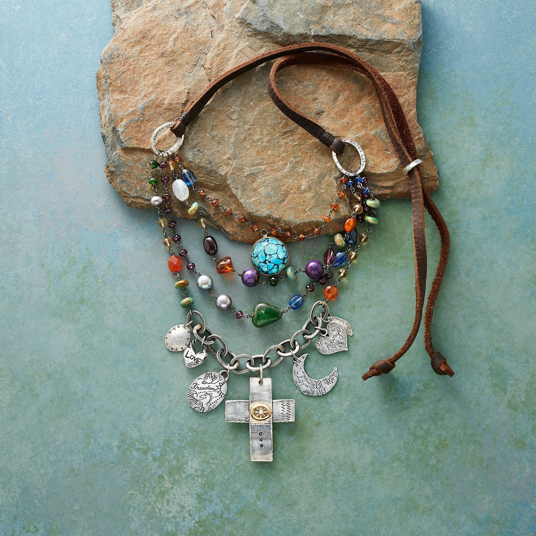 Field Of Flowers Necklace - Sundance Catalog