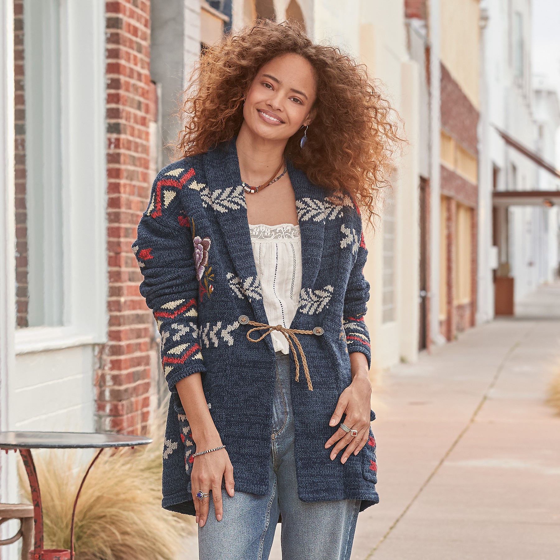 Katia Heritage Cardigan, Petite - Sundance Catalog