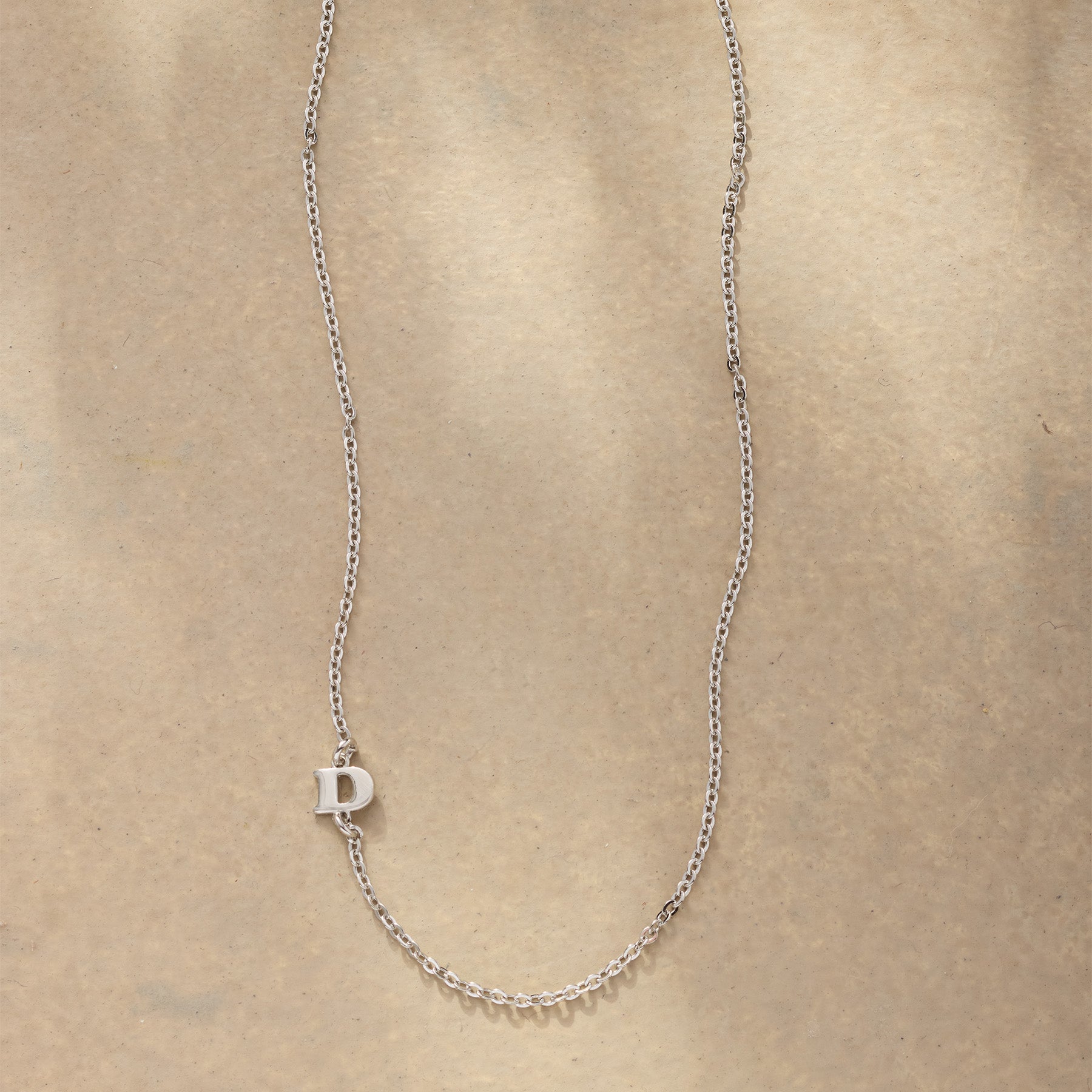 Silver Initial Spark Necklace | Sundance Outlet