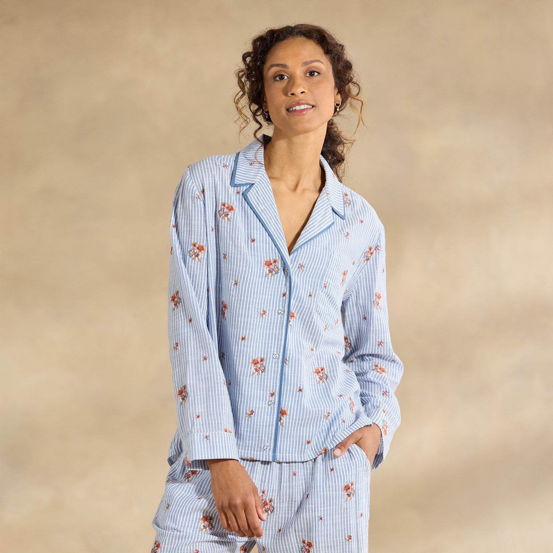 Sweet Dreamer Embroidered Pj Top | Sundance Outlet