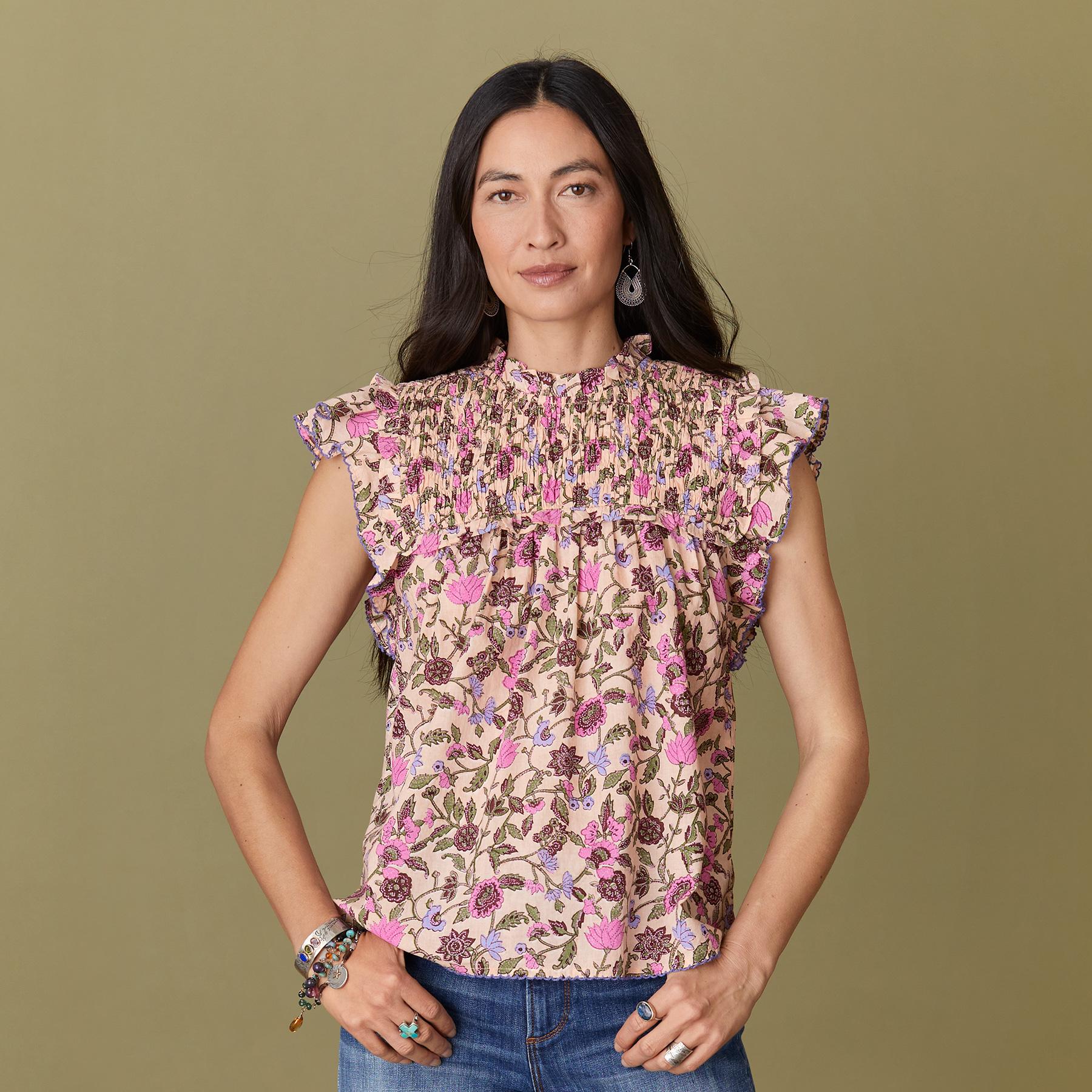 Virginia Ruffle Top | Sundance Outlet
