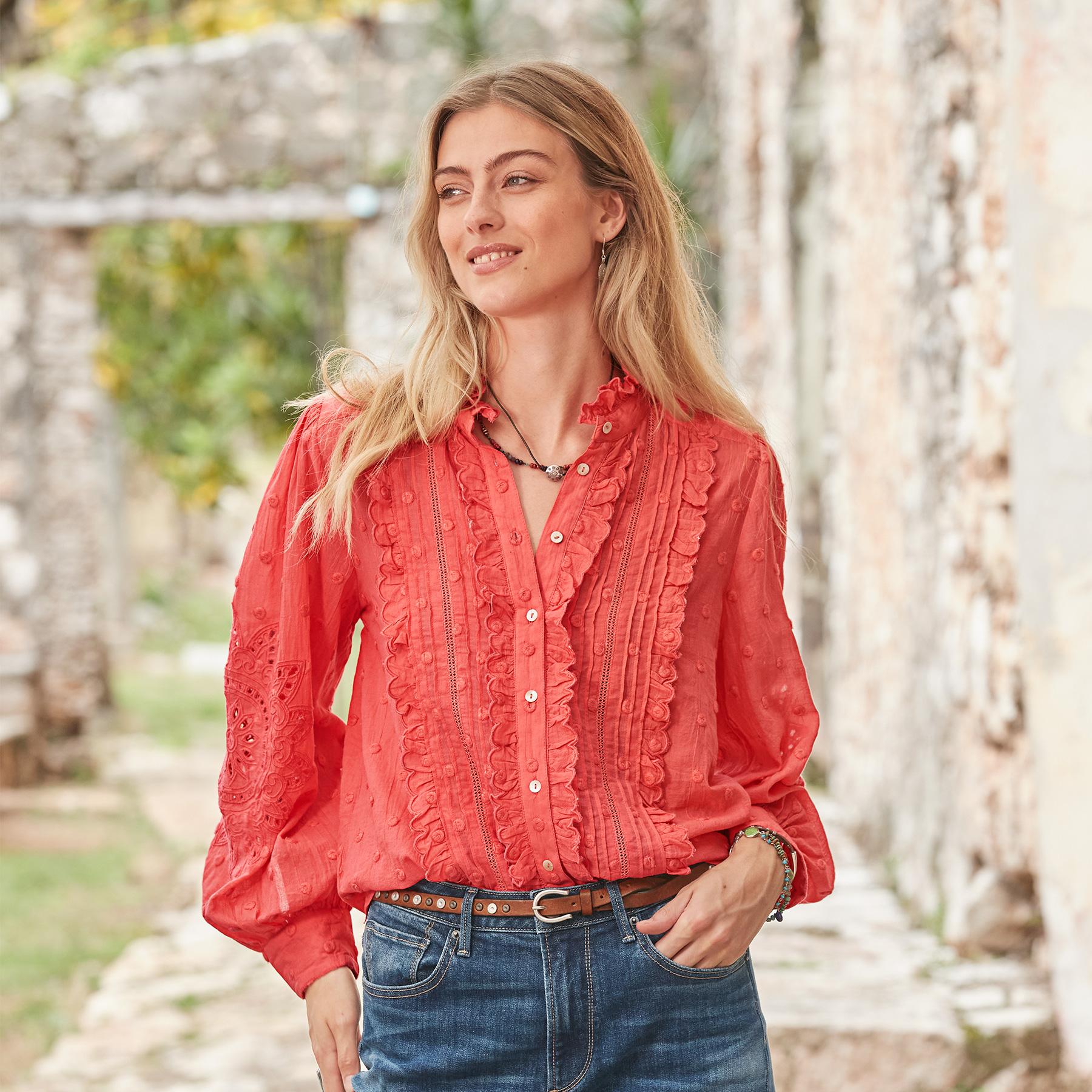 Tiffany Jo Shirt, Petite | Sundance Outlet