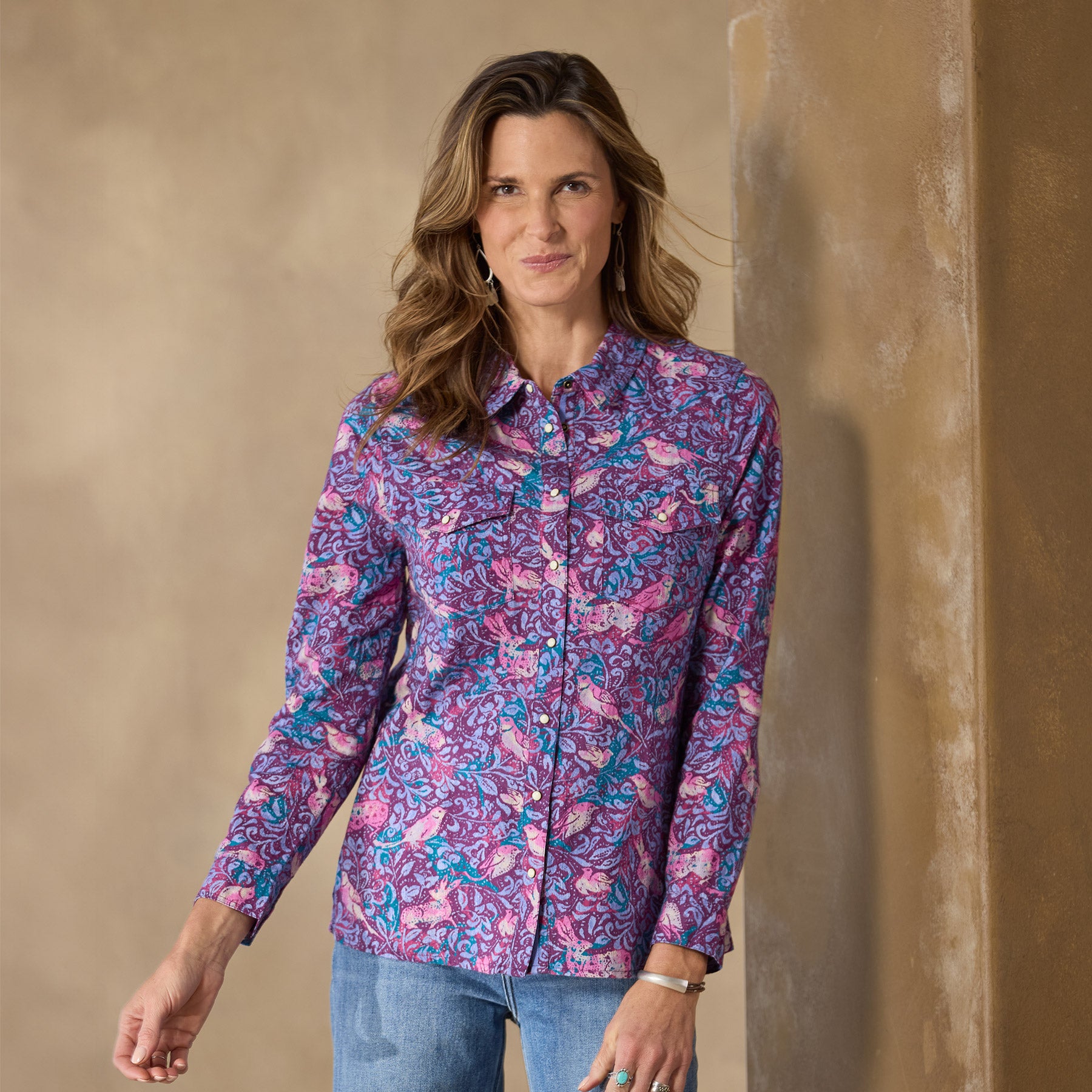 Woodsong Joy Shirt, Petite | Sundance Outlet