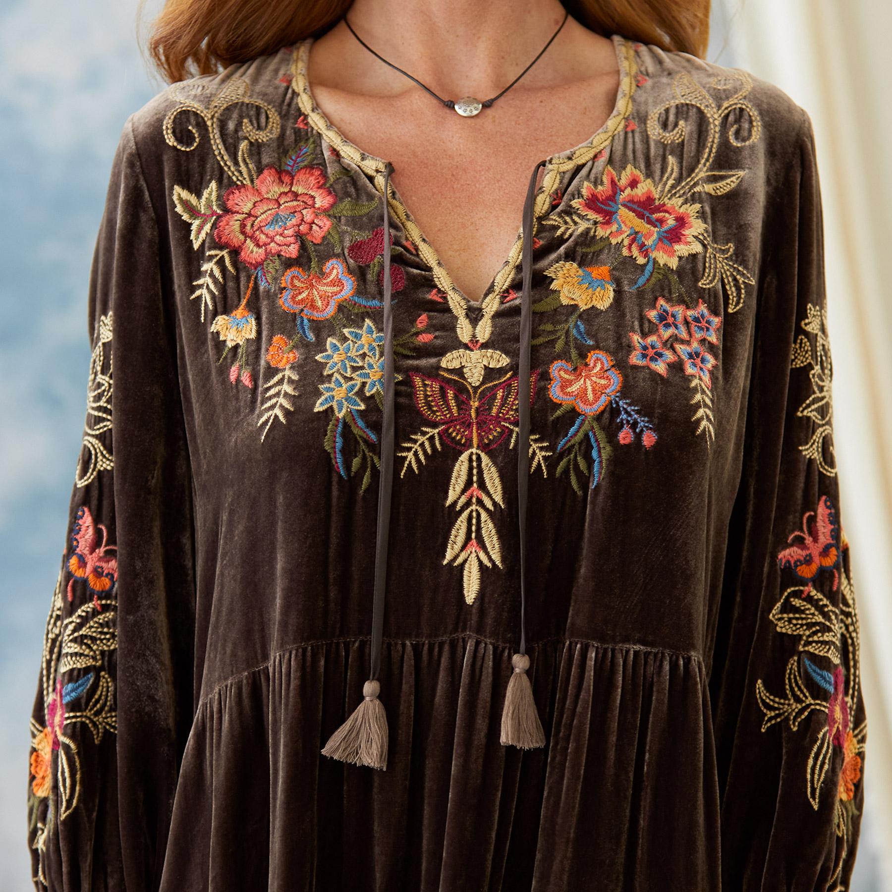 Taline Velvet Dress | Sundance Outlet Store