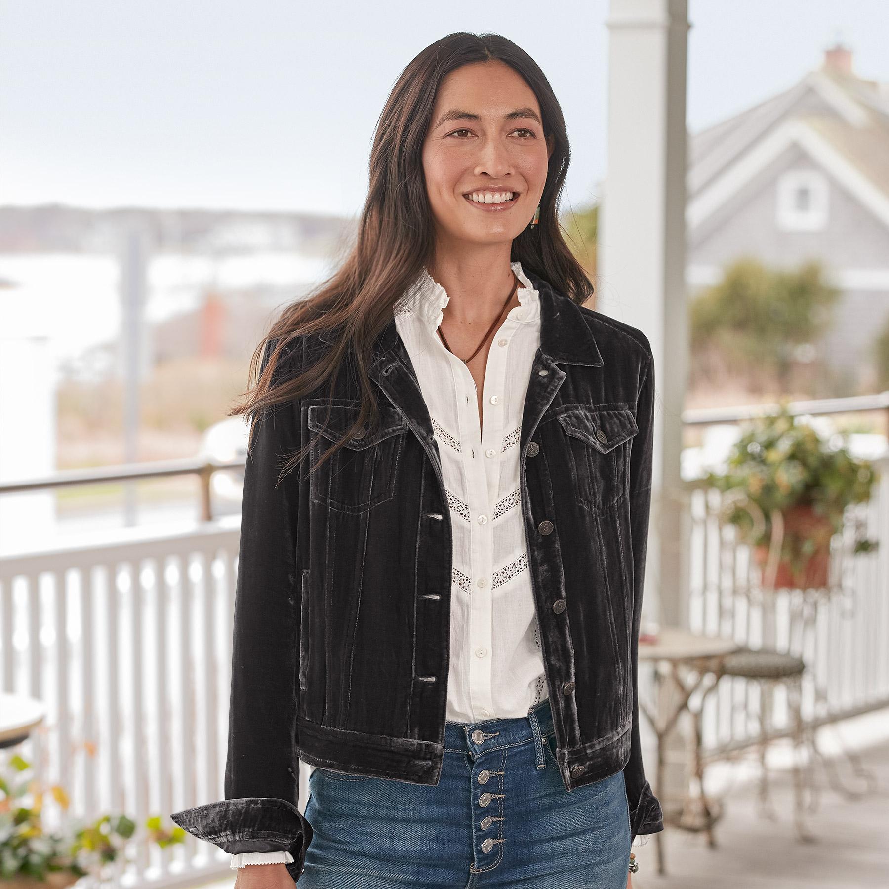 Wren Velvet Jacket | Sundance Outlet
