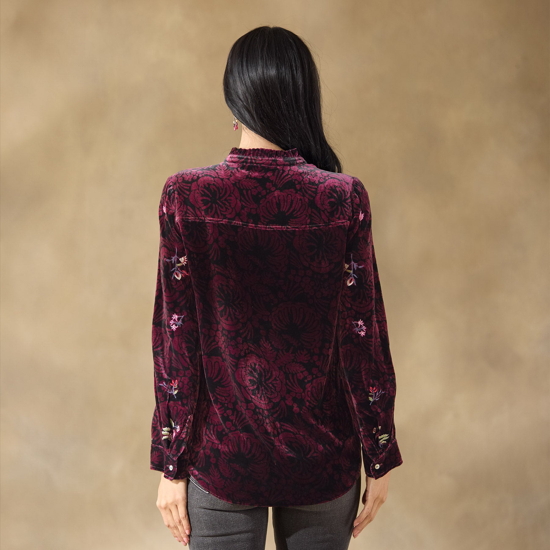 Elisabeth Velvet Top