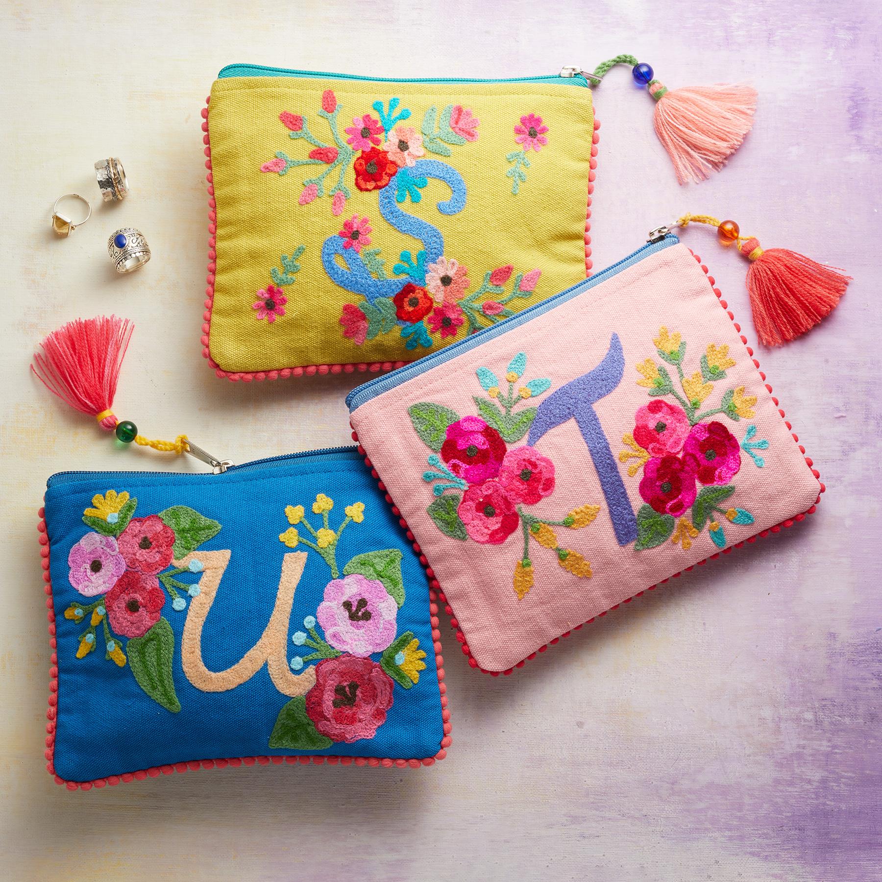 In Bloom Personalized Pouch