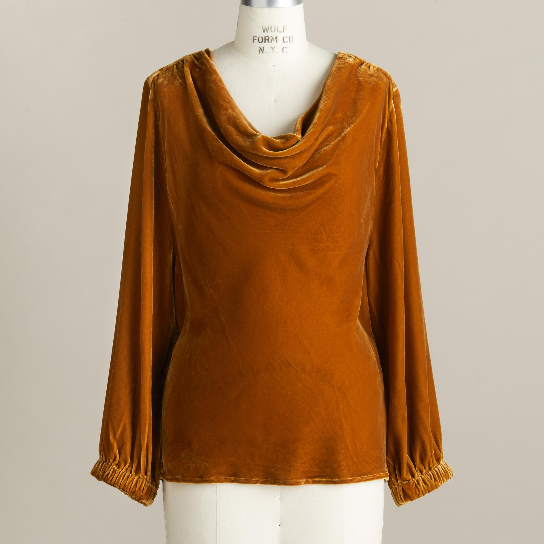 Ophelia Velvet Top