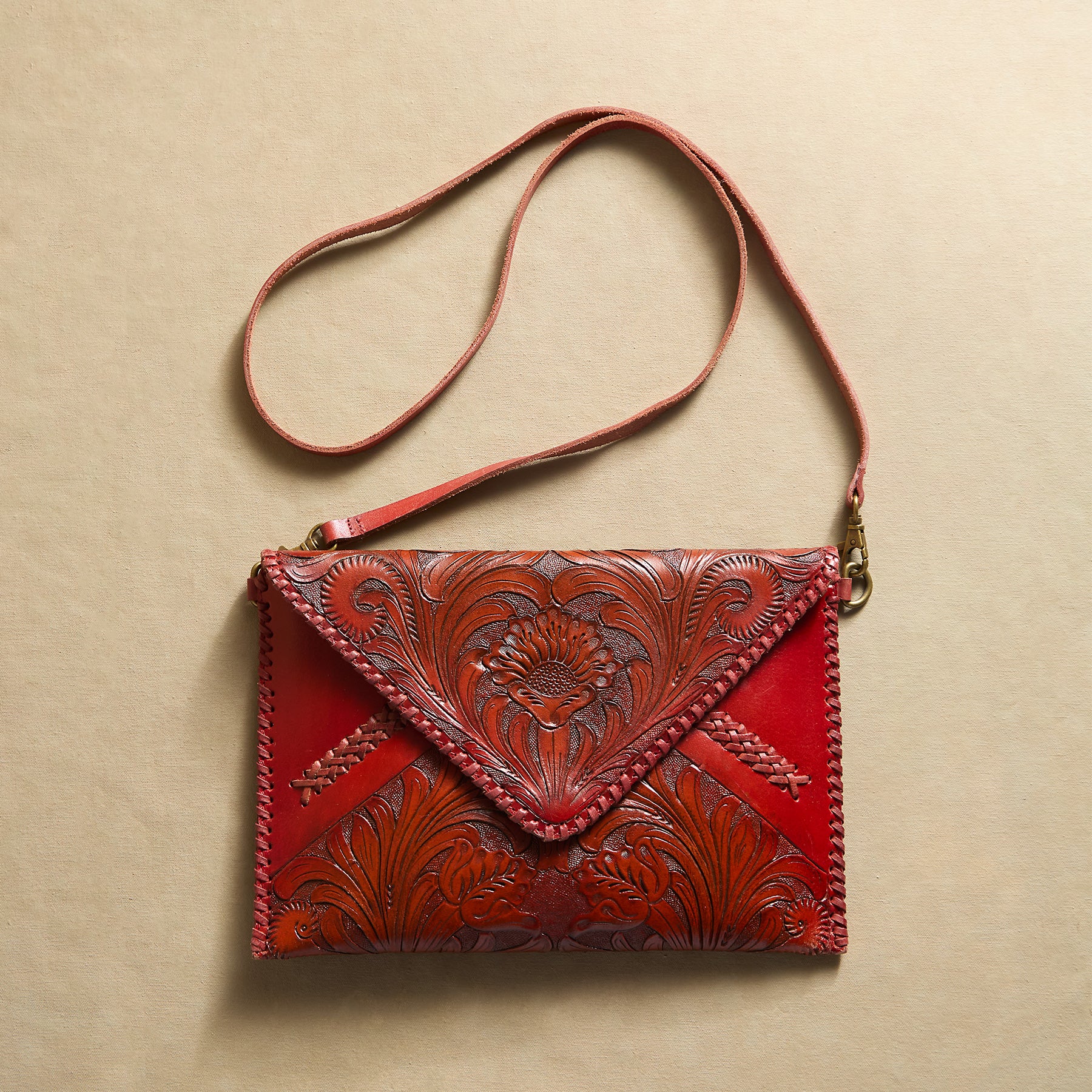 Shasta Tooled Clutch | Sundance Outlet