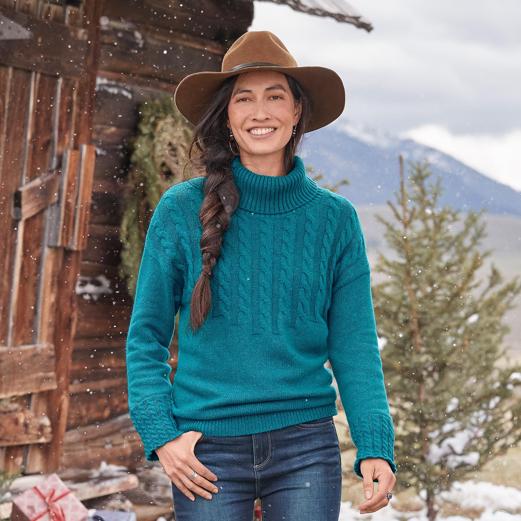 Hearthside Haven Turtleneck, Petite