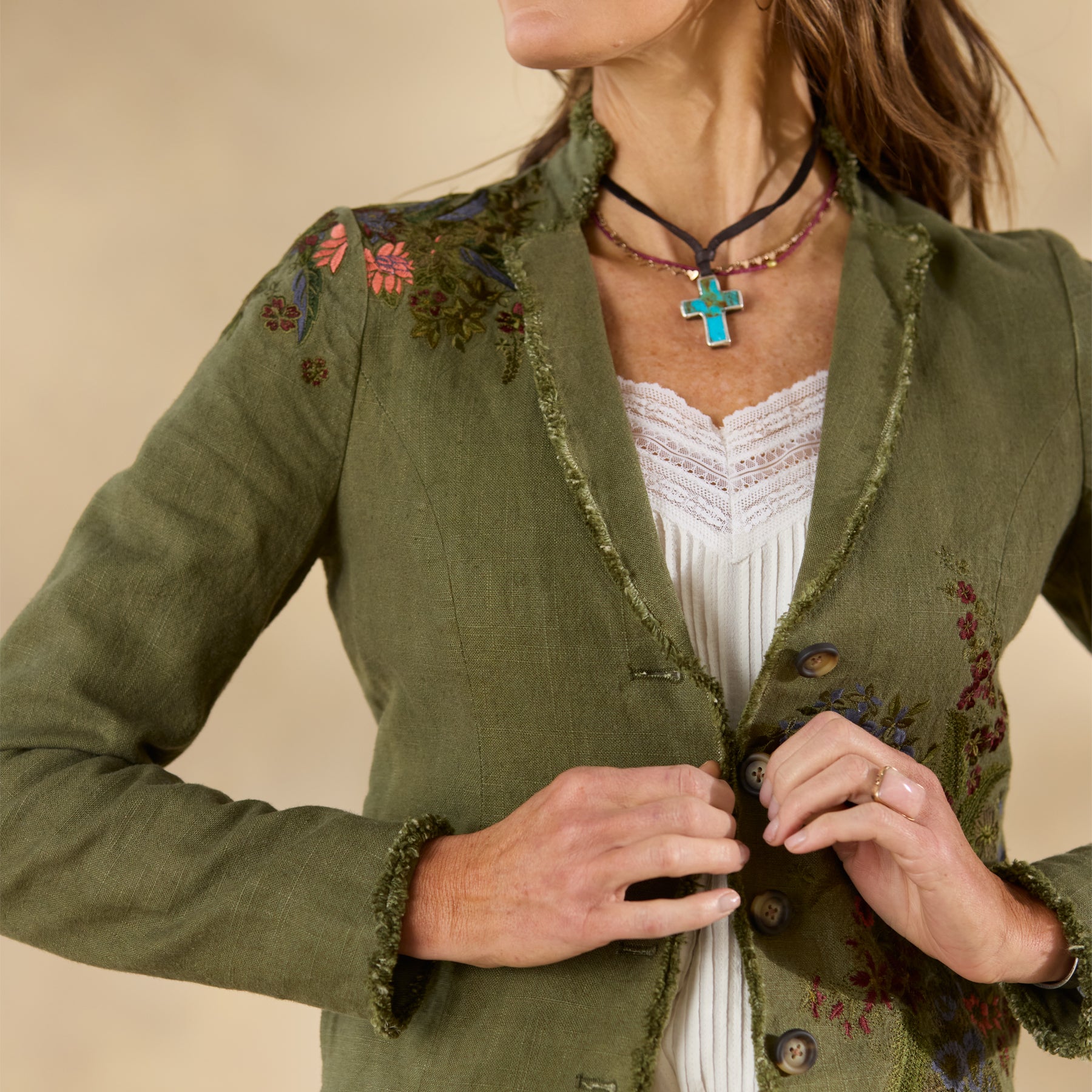 Tonala Floral Blazer, Petite | Sundance Outlet