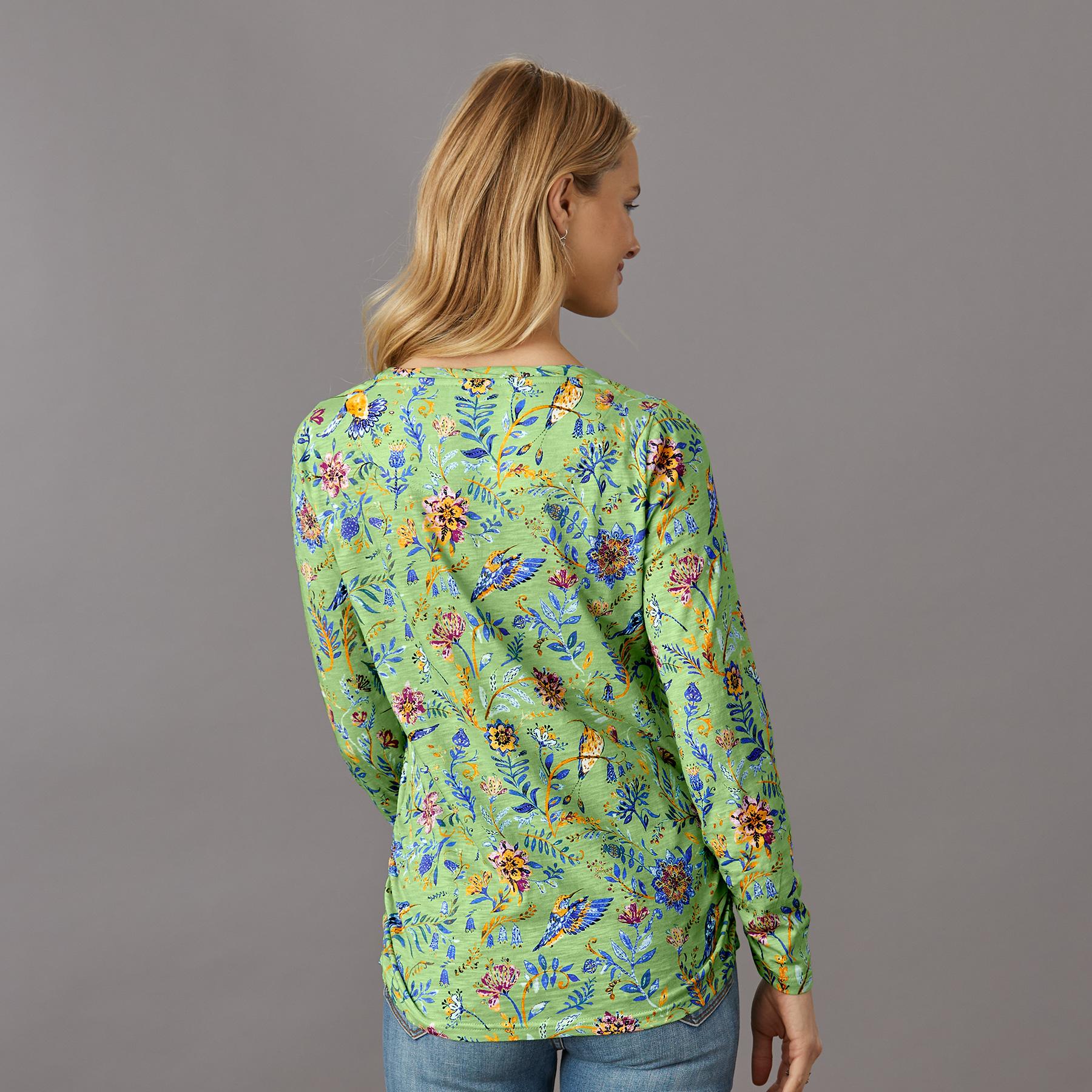 Floral Symphony Tee, Petite