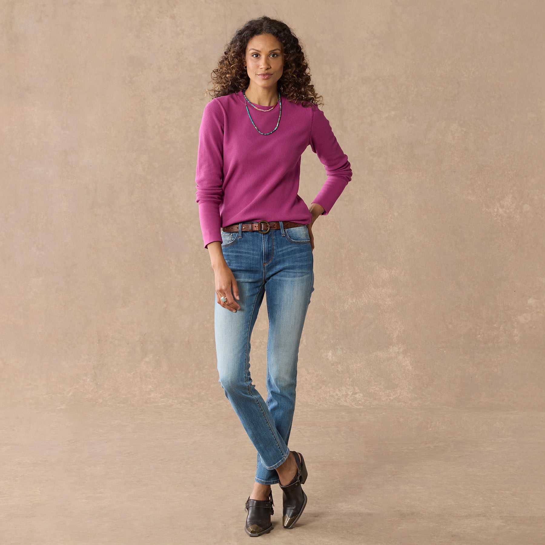 Crewneck Thermal, Petite