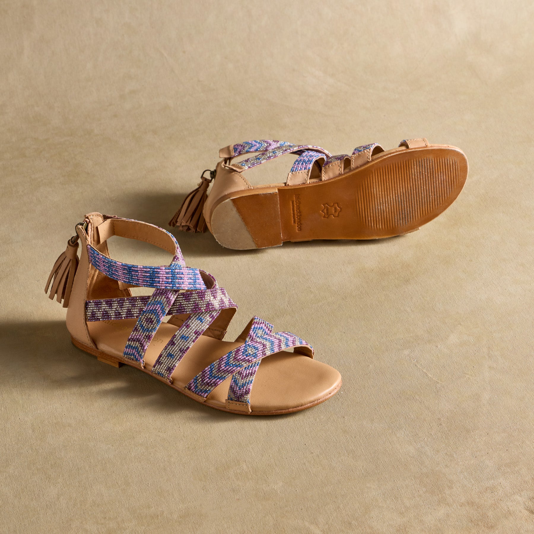 Beaded Paradise Sandals