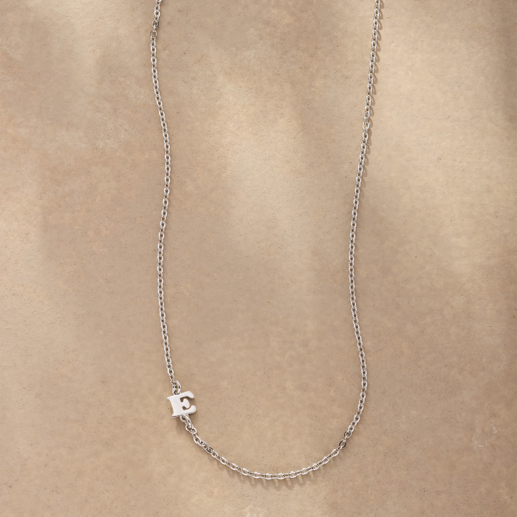 Silver Initial Spark Necklace | Sundance Outlet