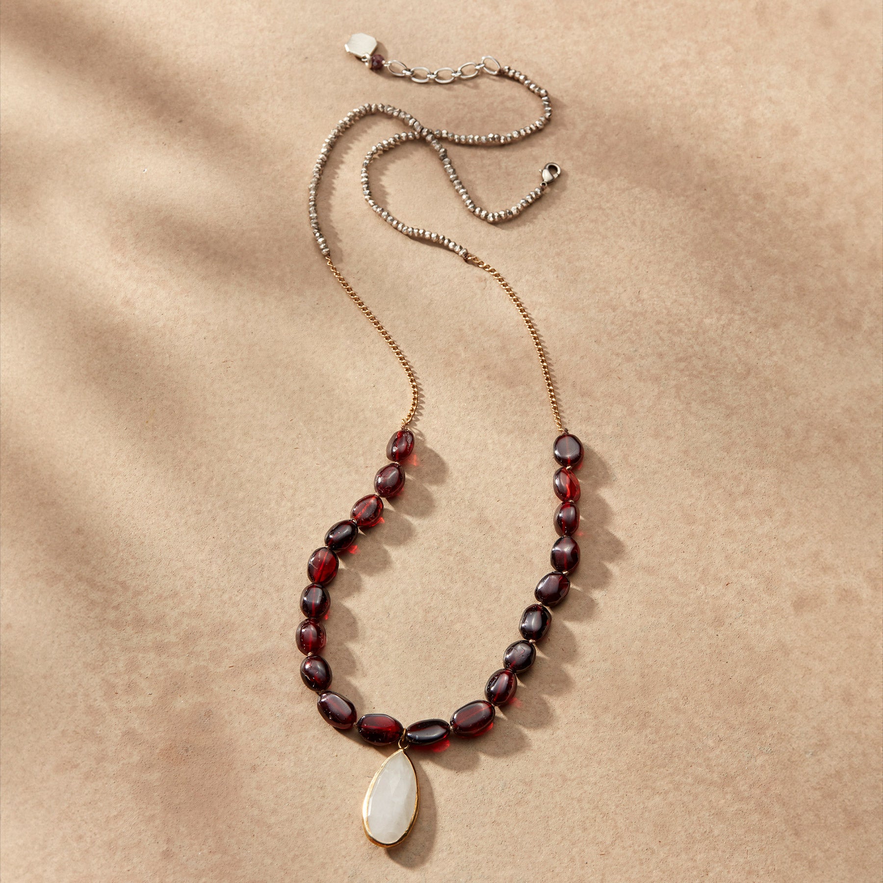 Renaissance Garnet Necklace