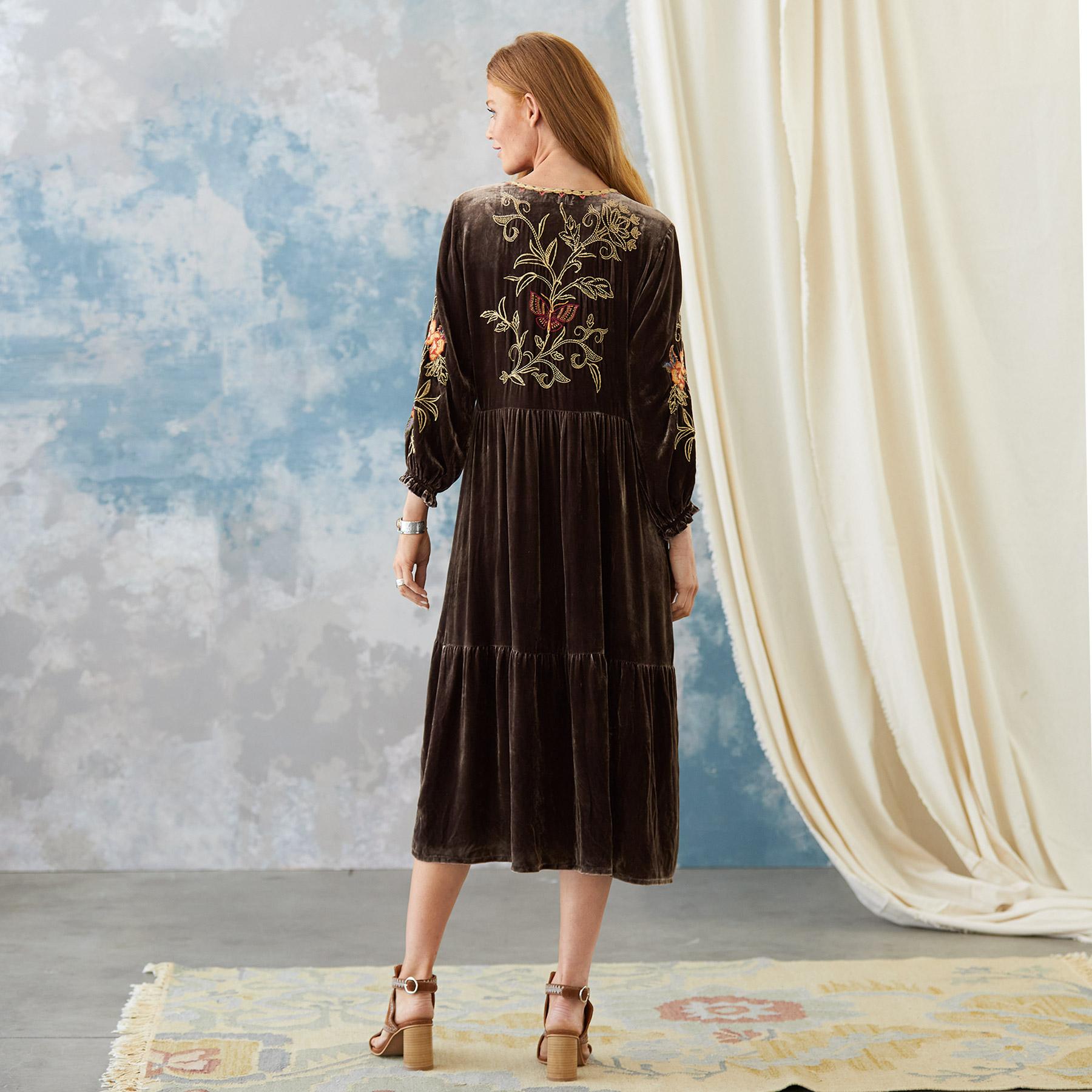 Taline Velvet Dress | Sundance Outlet Store
