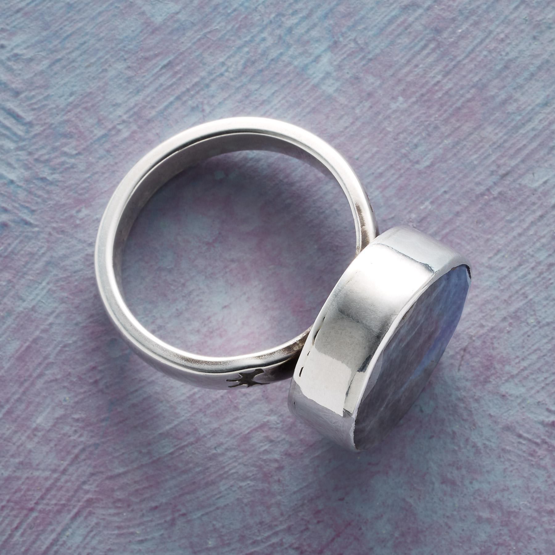 Denim Depths Ring