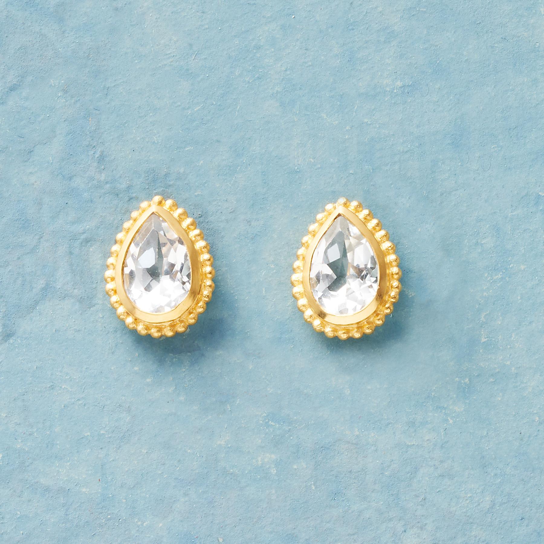 Teardrop Birthstone Earrings | Sundance Outlet