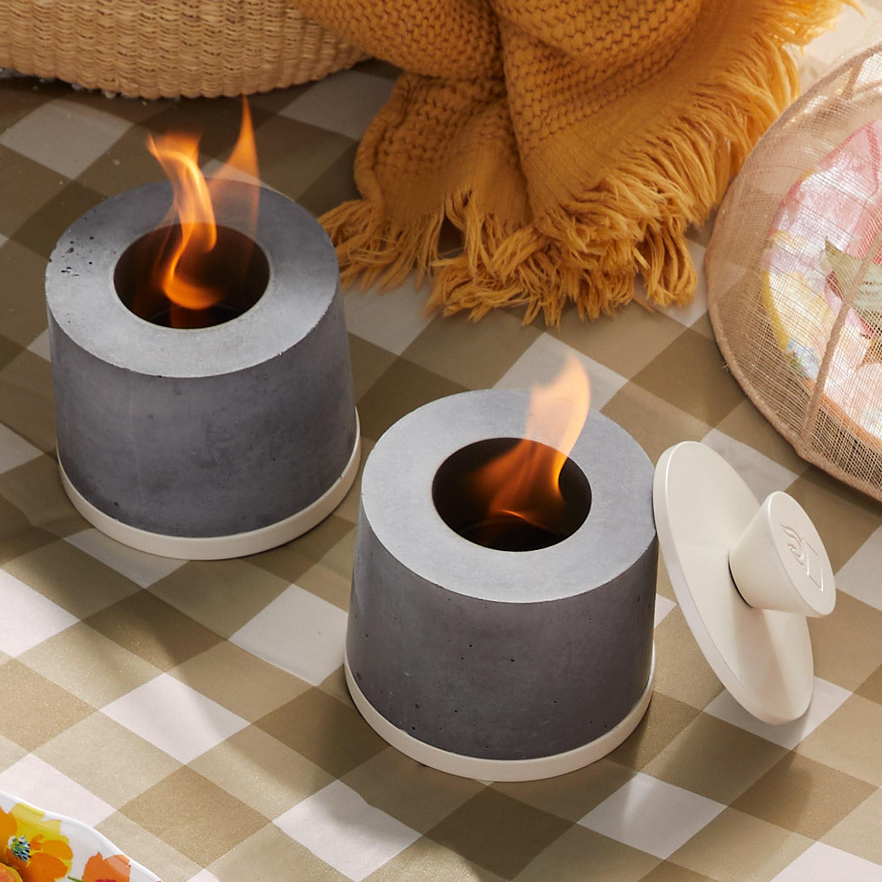 Tabletop Fire Pit With Snuffing Lid | Sundance Outlet