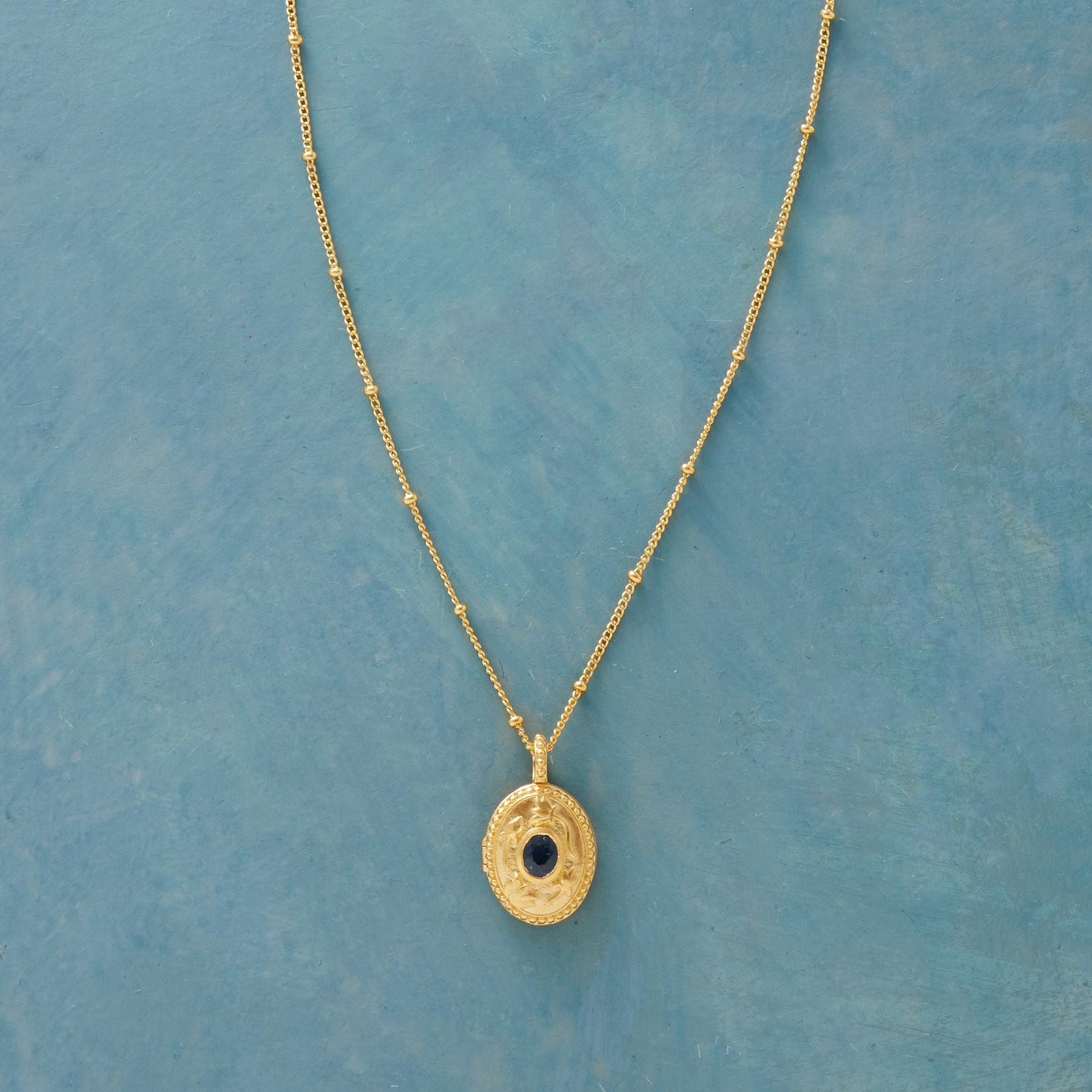 Gold Vermeil Birthstone Locket
