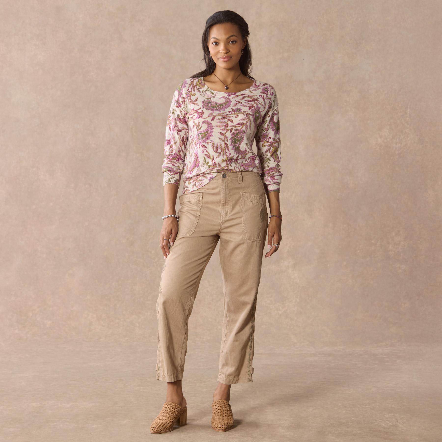 Shadow Garden Pants, Petite | Sundance Outlet
