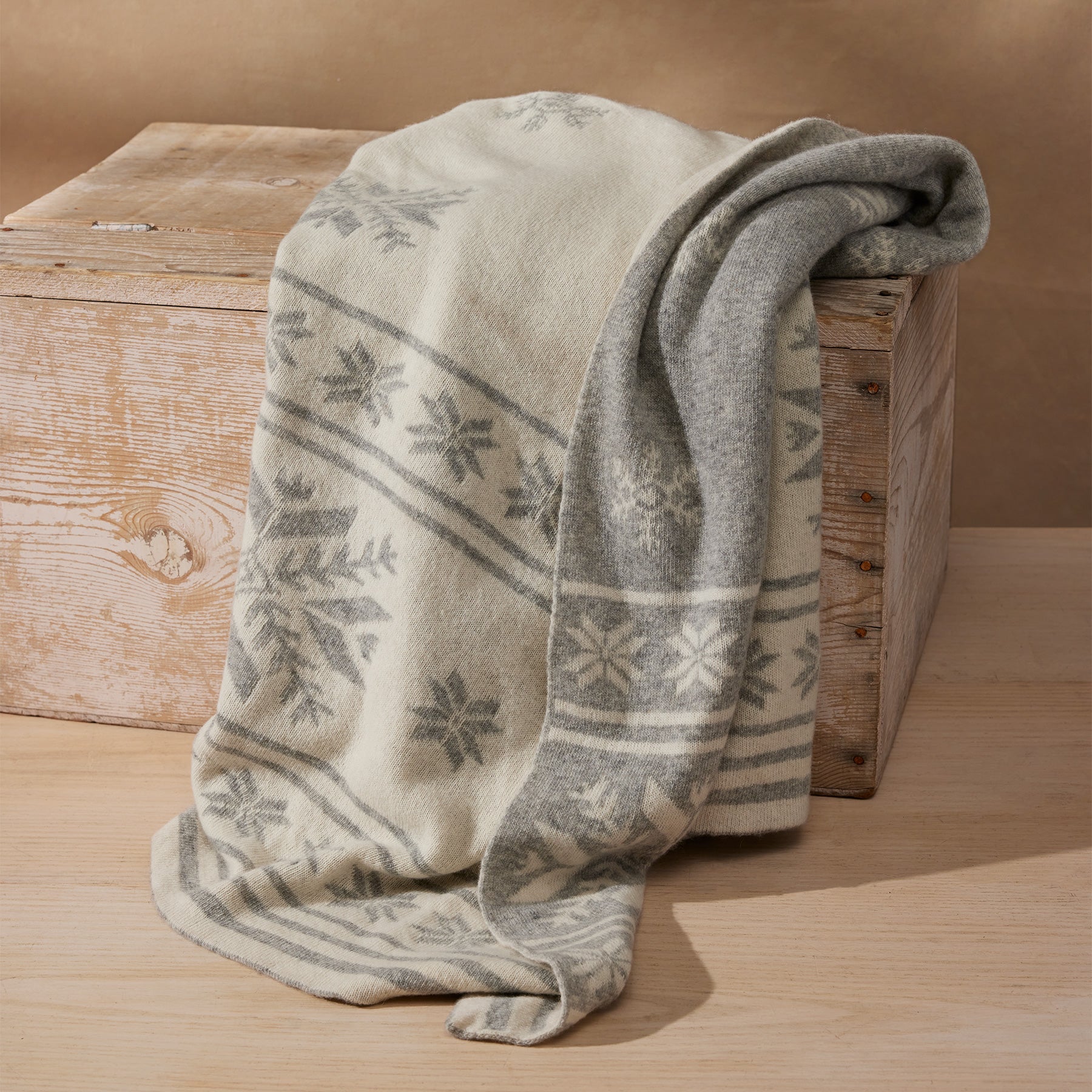 Snowflake Falls Throw | Sundance Outlet