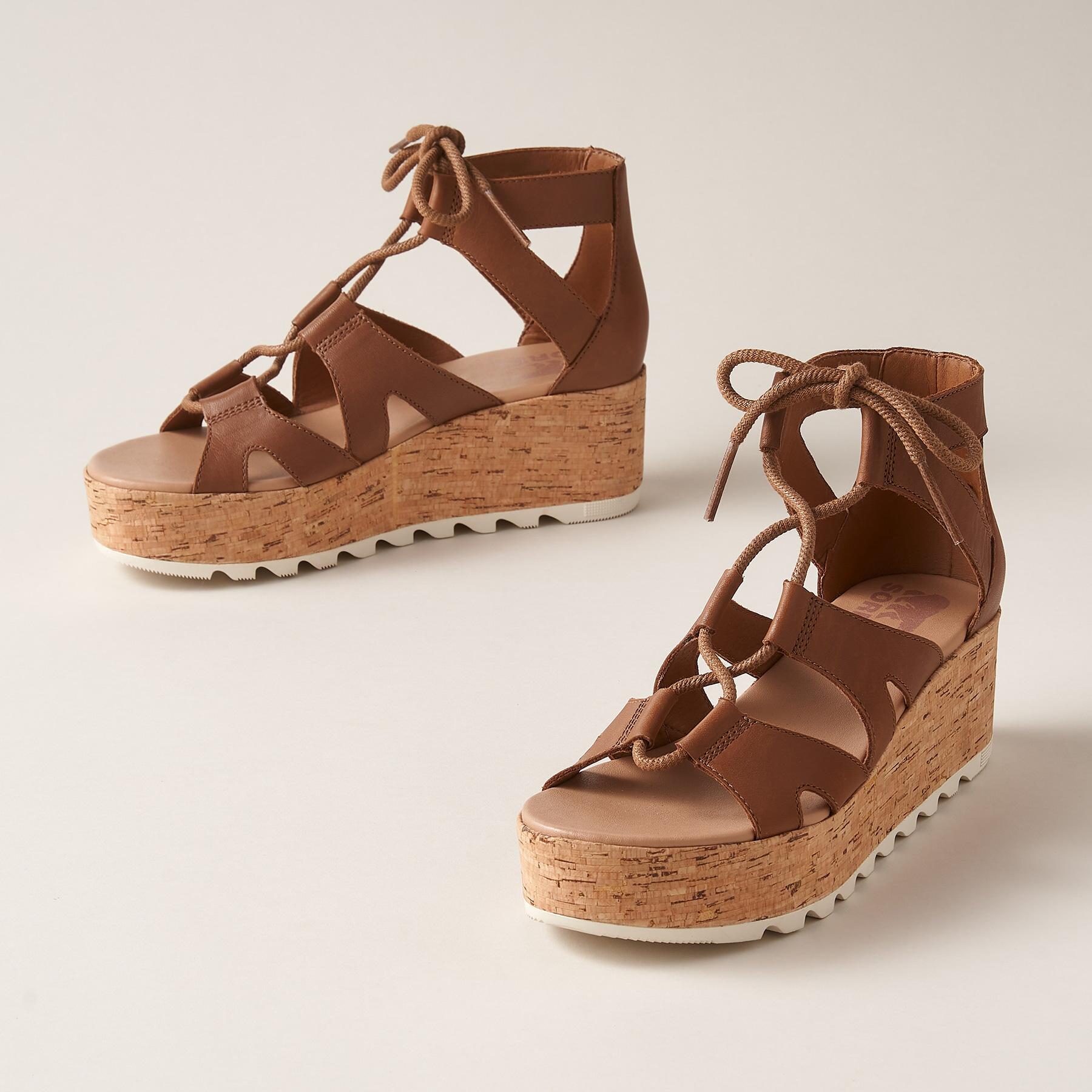 Cameron Flatform Lace Sandals