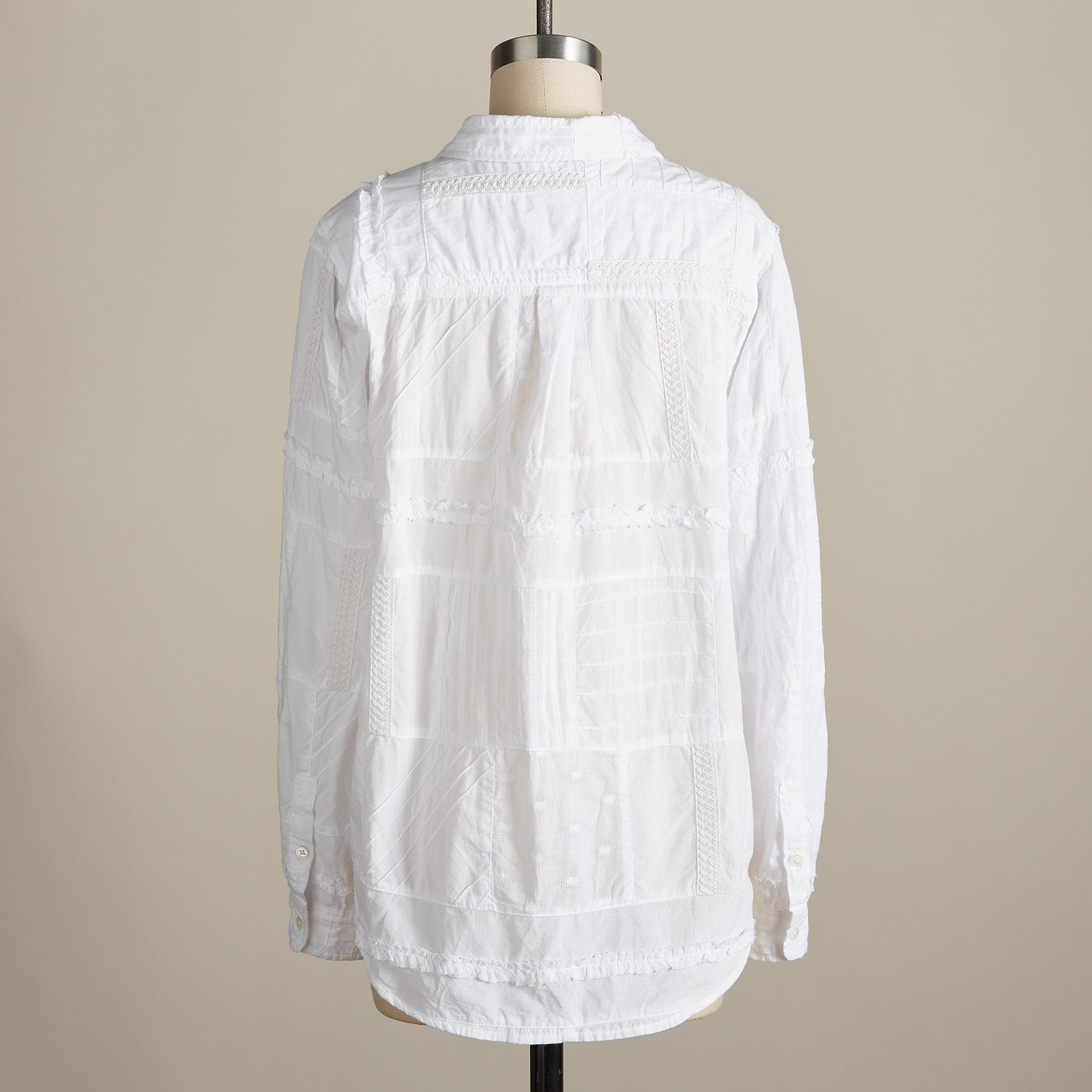 Stowe Patchwork Shirt | Sundance Outlet