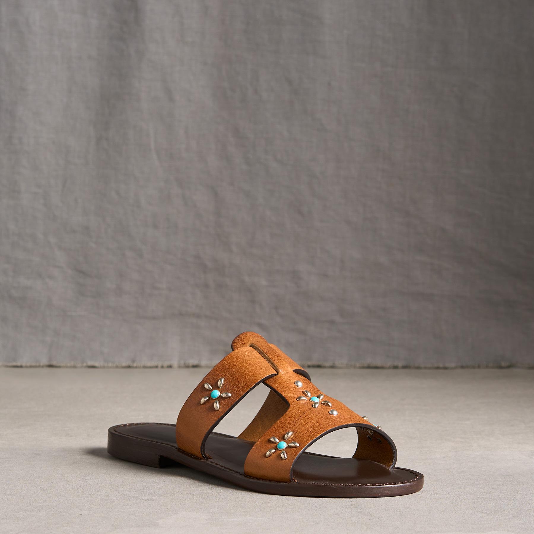 Zinnia Studded Slides - Sundance Catalog