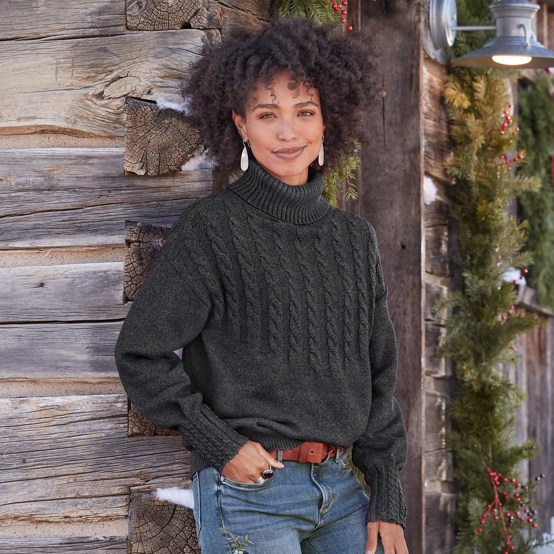Hearthside Haven Turtleneck, Petite