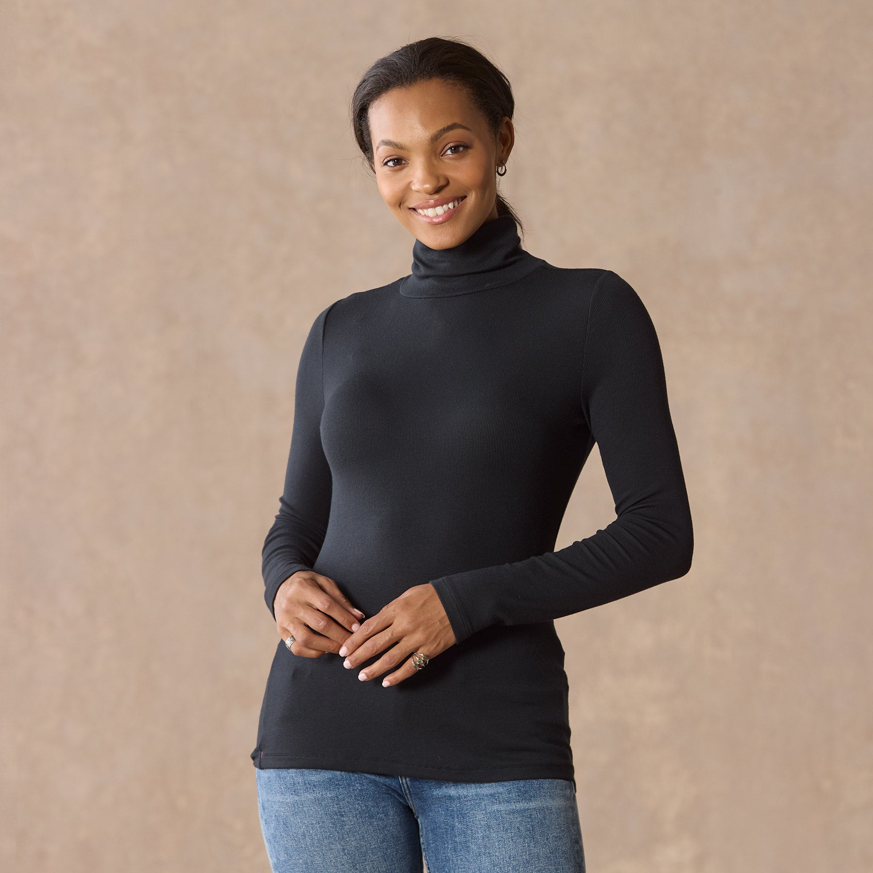 Light As Air Turtleneck, Petite