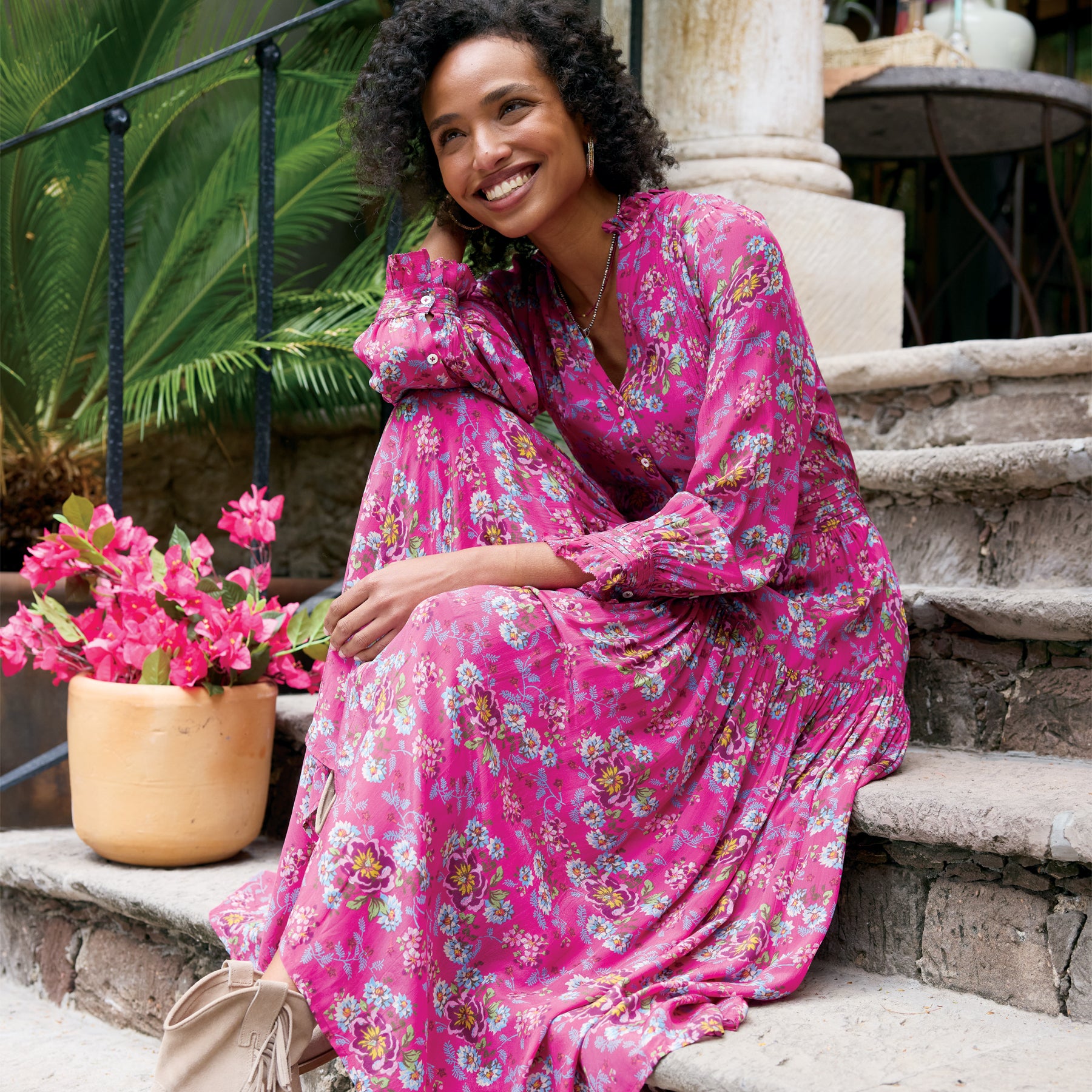 Zora Floral Dress | Sundance Outlet