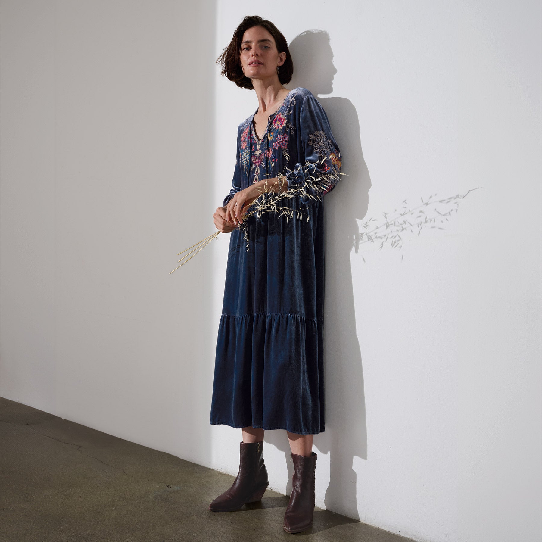 Taline Velvet Dress | Sundance Outlet Store
