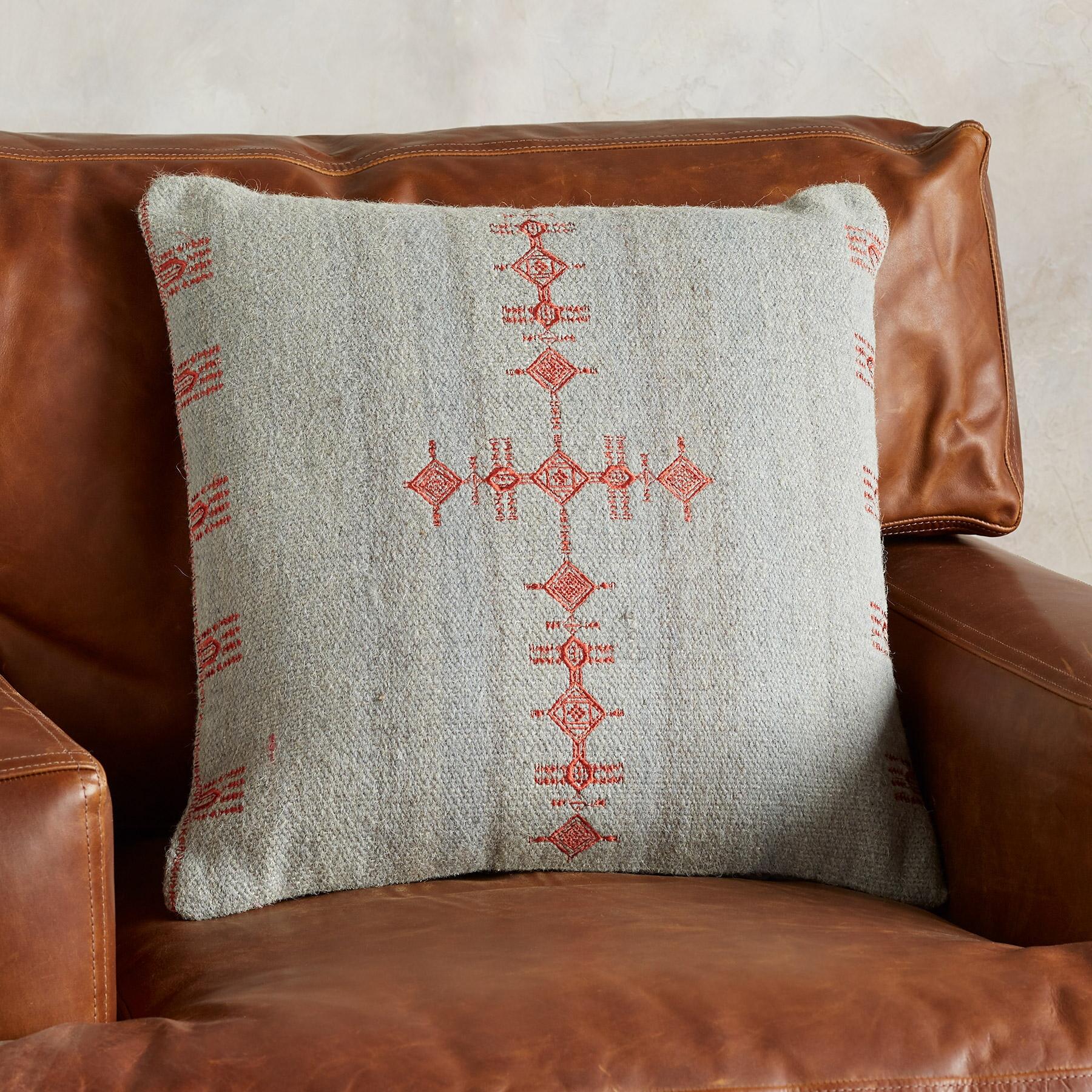 Sunset Ridge Gray Pillow | Sundance Outlet