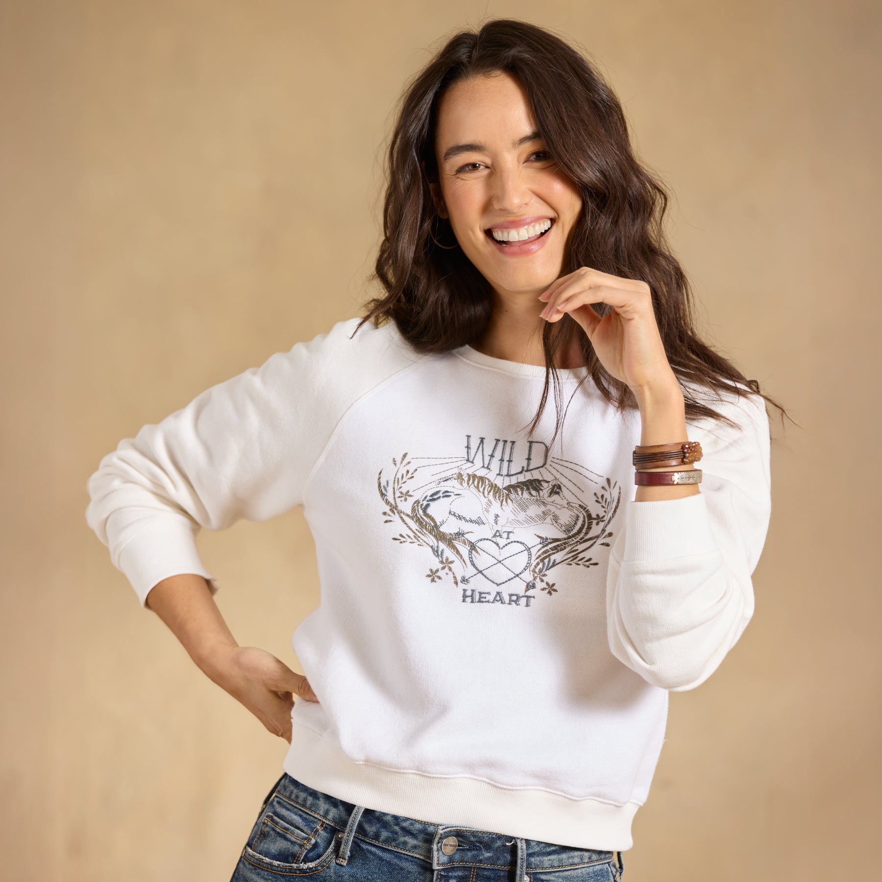 Wild At Heart Sweatshirt | Sundance Outlet