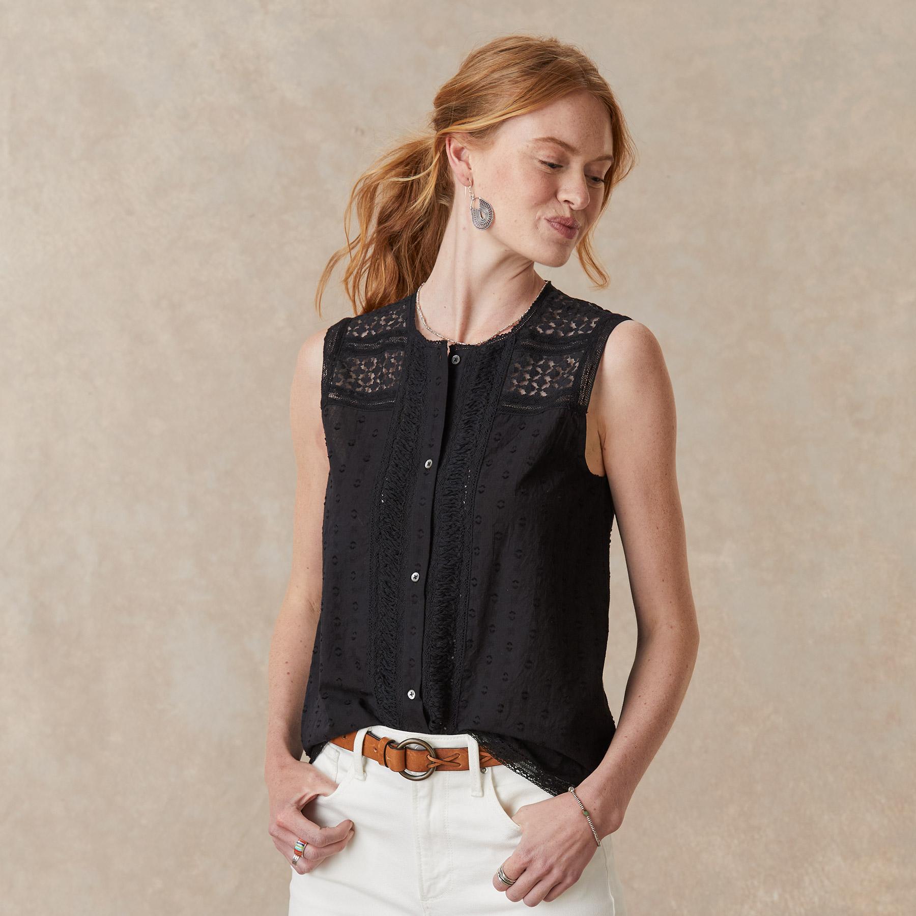 Paola Lace Shell, Petite