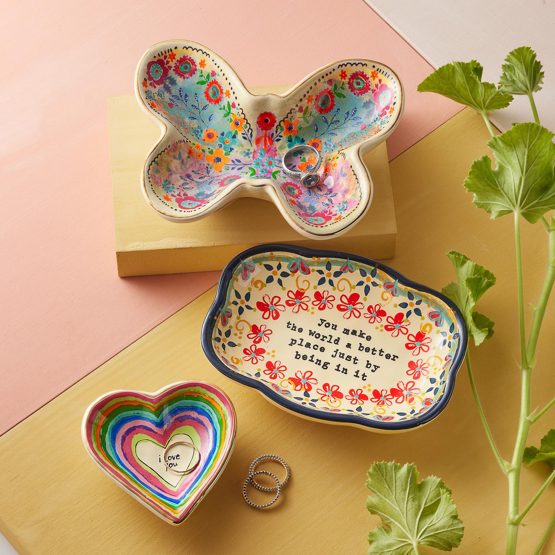 Spring Jardin Butterfly Dish | Sundance Outlet