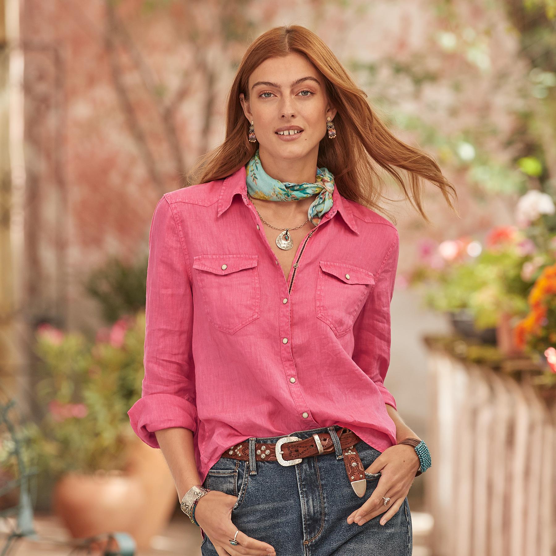Willow Linen Shirt | Sundance Outlet