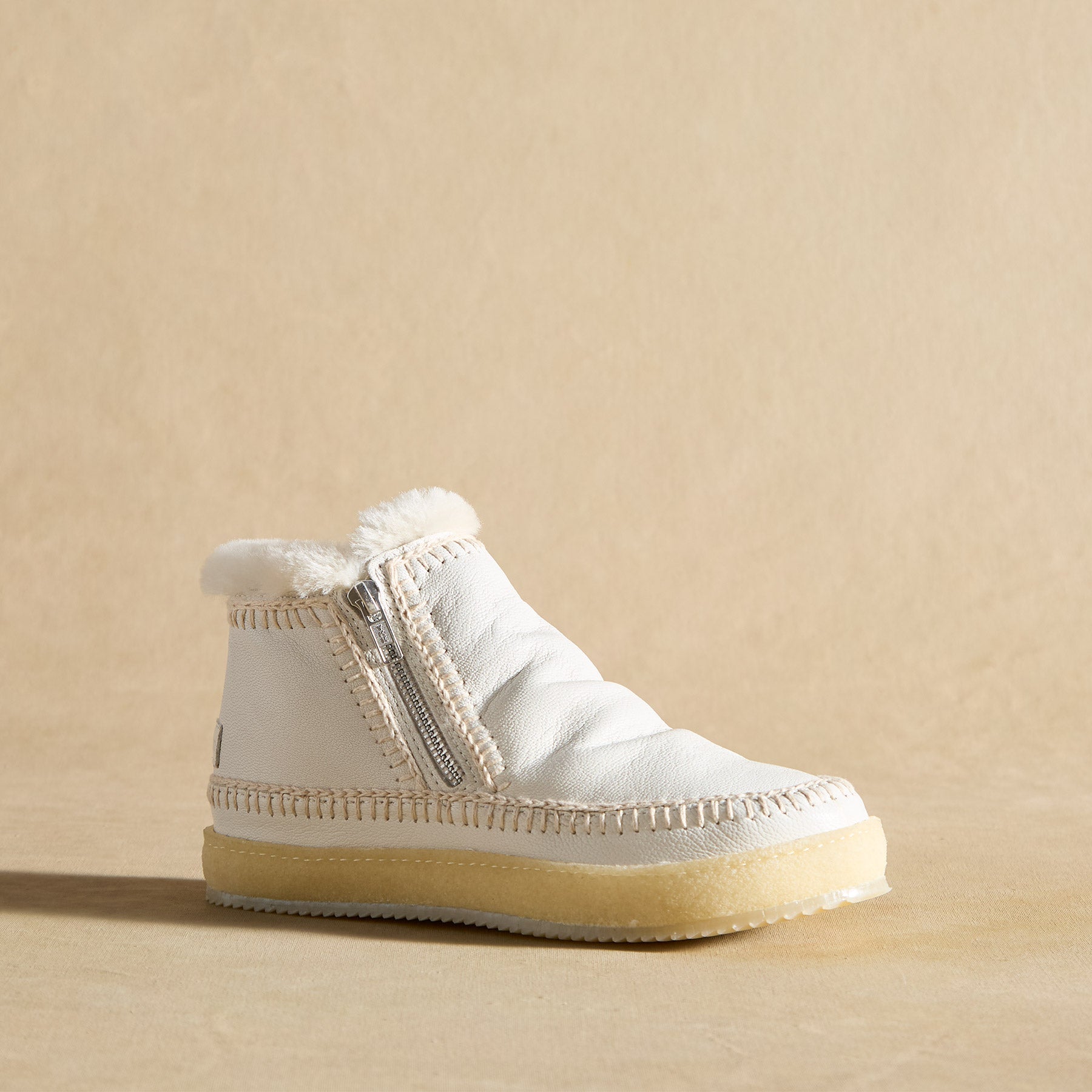 Setsu Low Leather Crochet Boots | Sundance Catalog Outlet