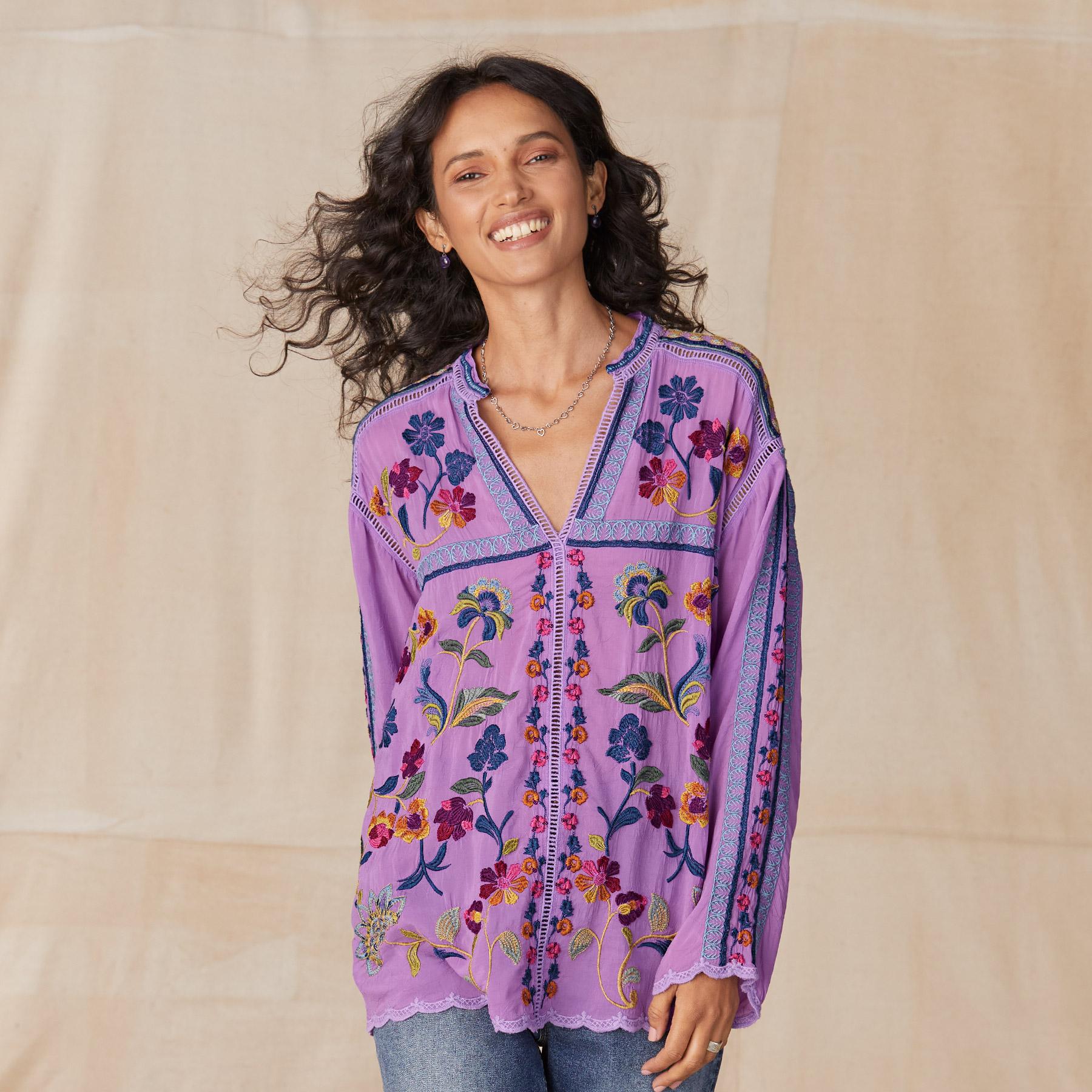 Vanessa Embroidered Top | Sundance Outlet