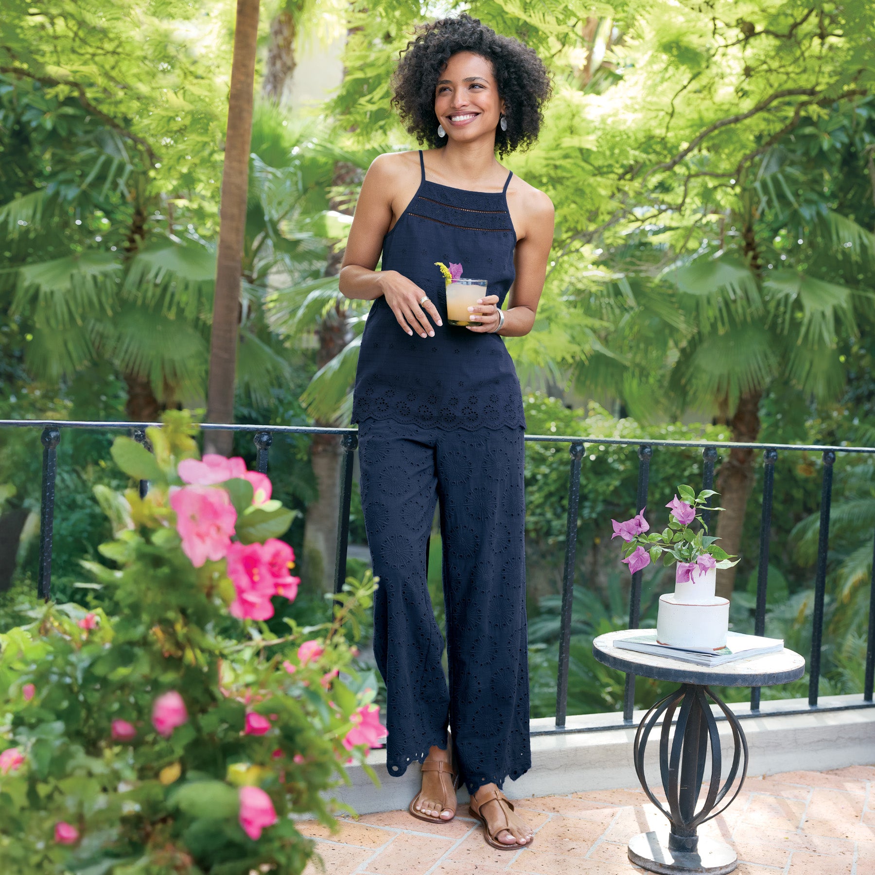Amira Eyelet Tank
